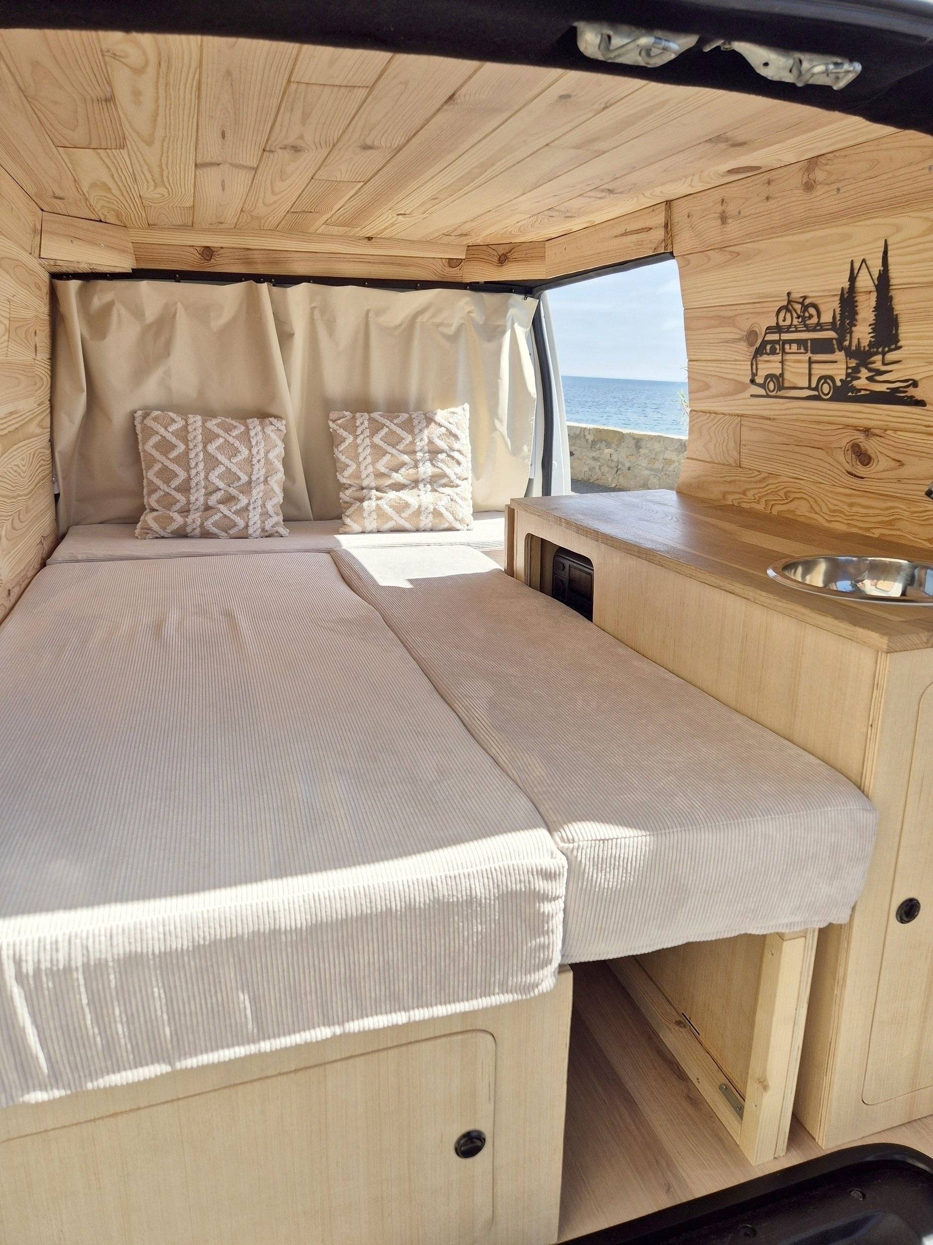 Couchages Nissan - Yescapa