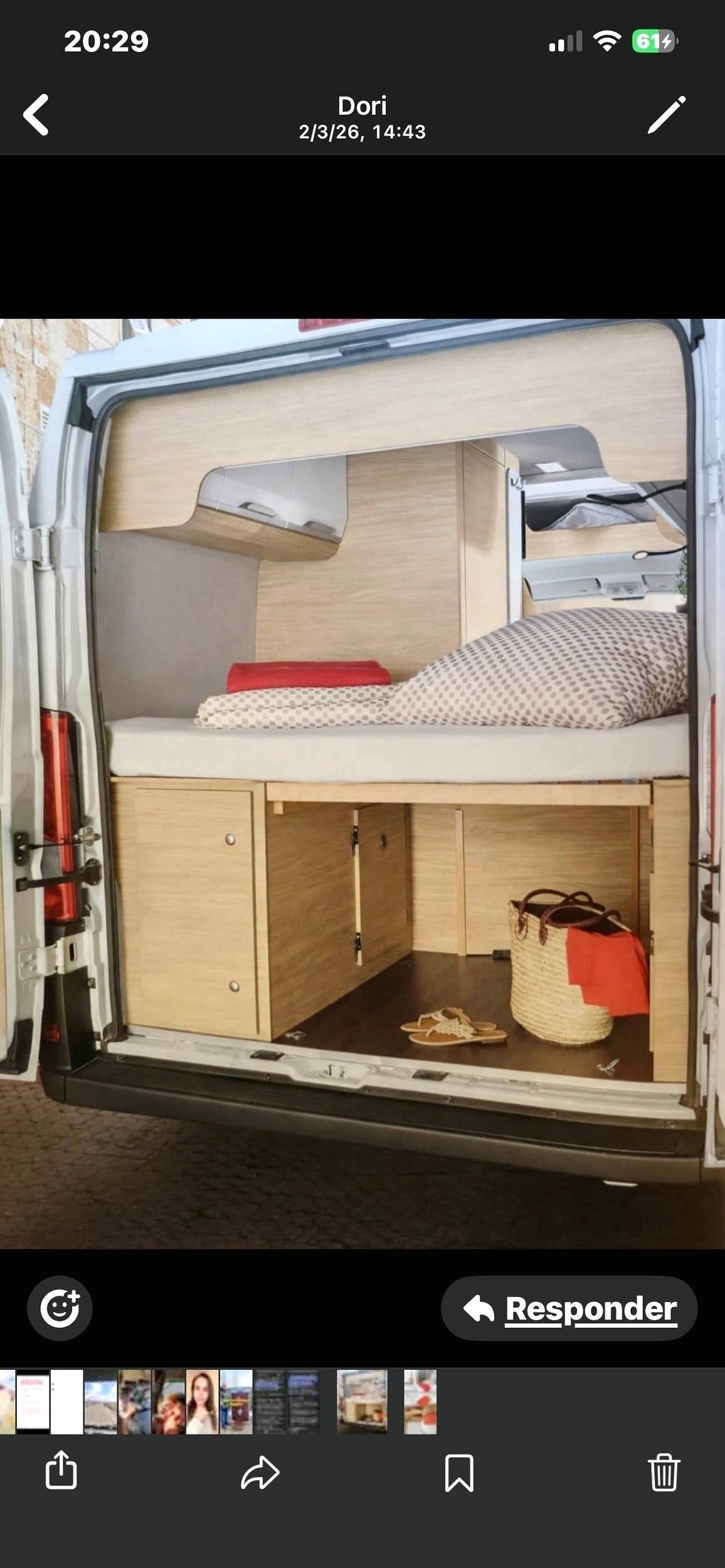 Couchages Fiat Ducato 2,3 l Al-Ko 160 ch. - Yescapa