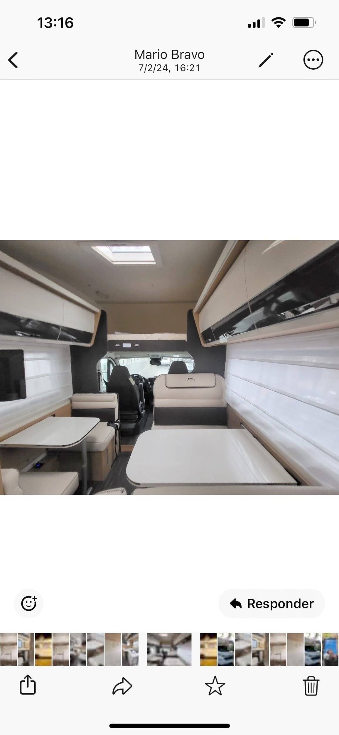 Dinette Ford Ford - Yescapa