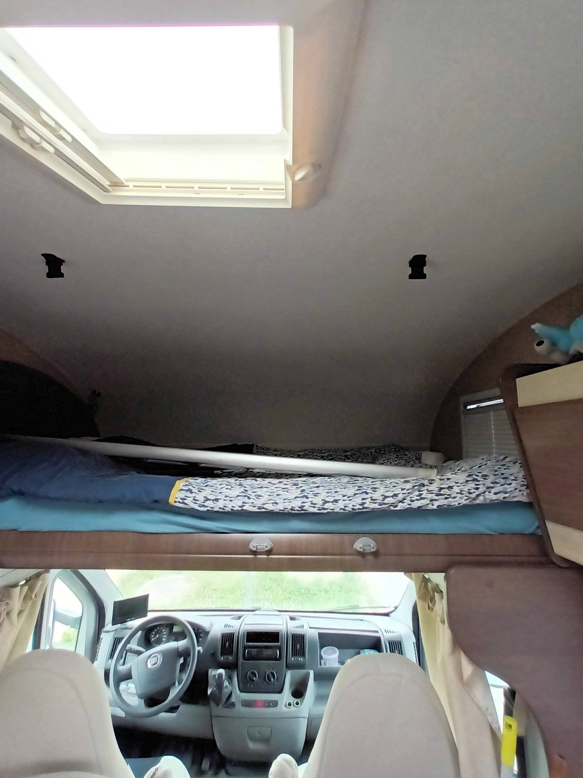 Couchages Fiat Fiat ducato - Yescapa