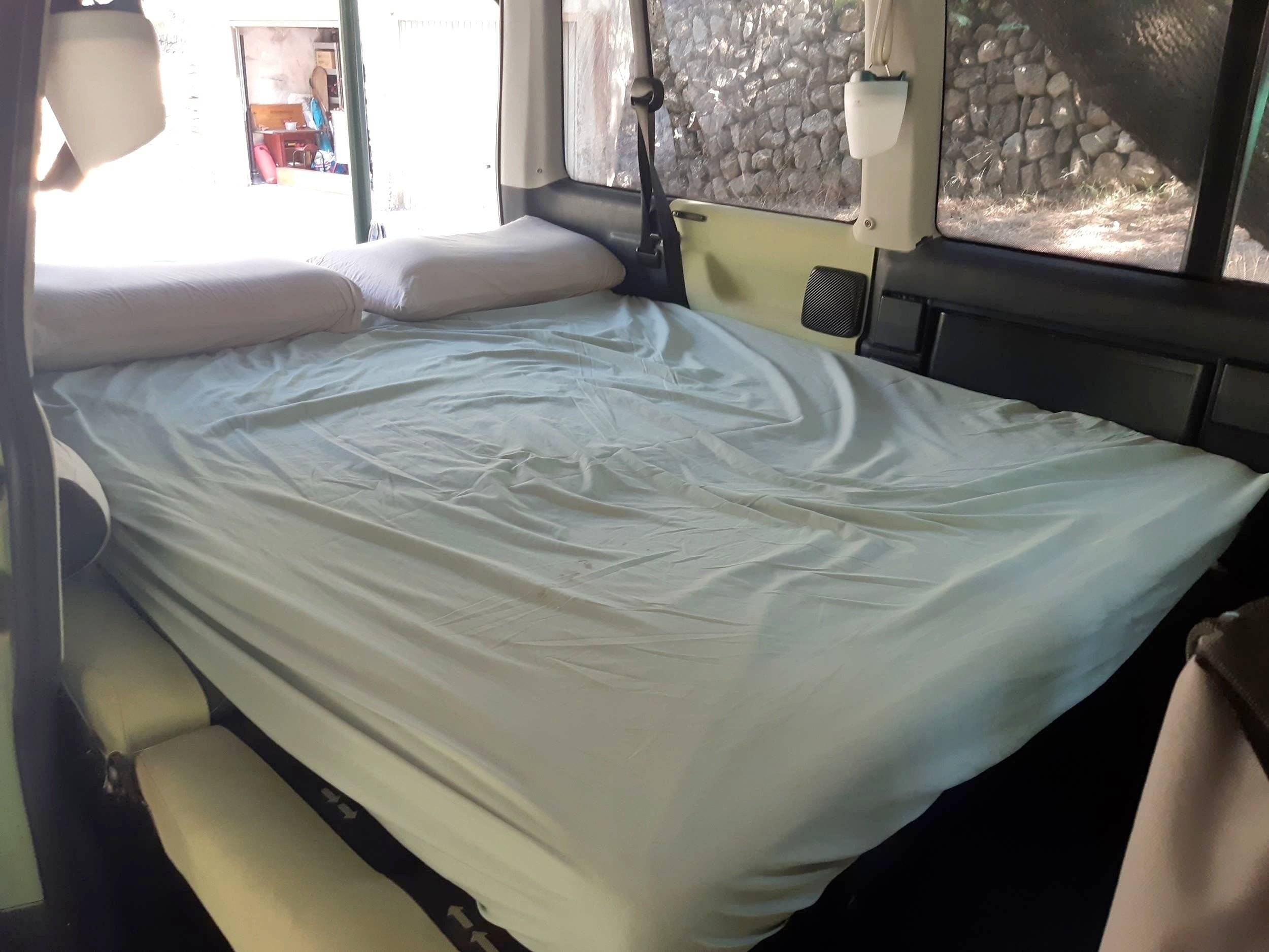 Slaapplaatsen Volkswagen Transporter T4 Multivan - Yescapa