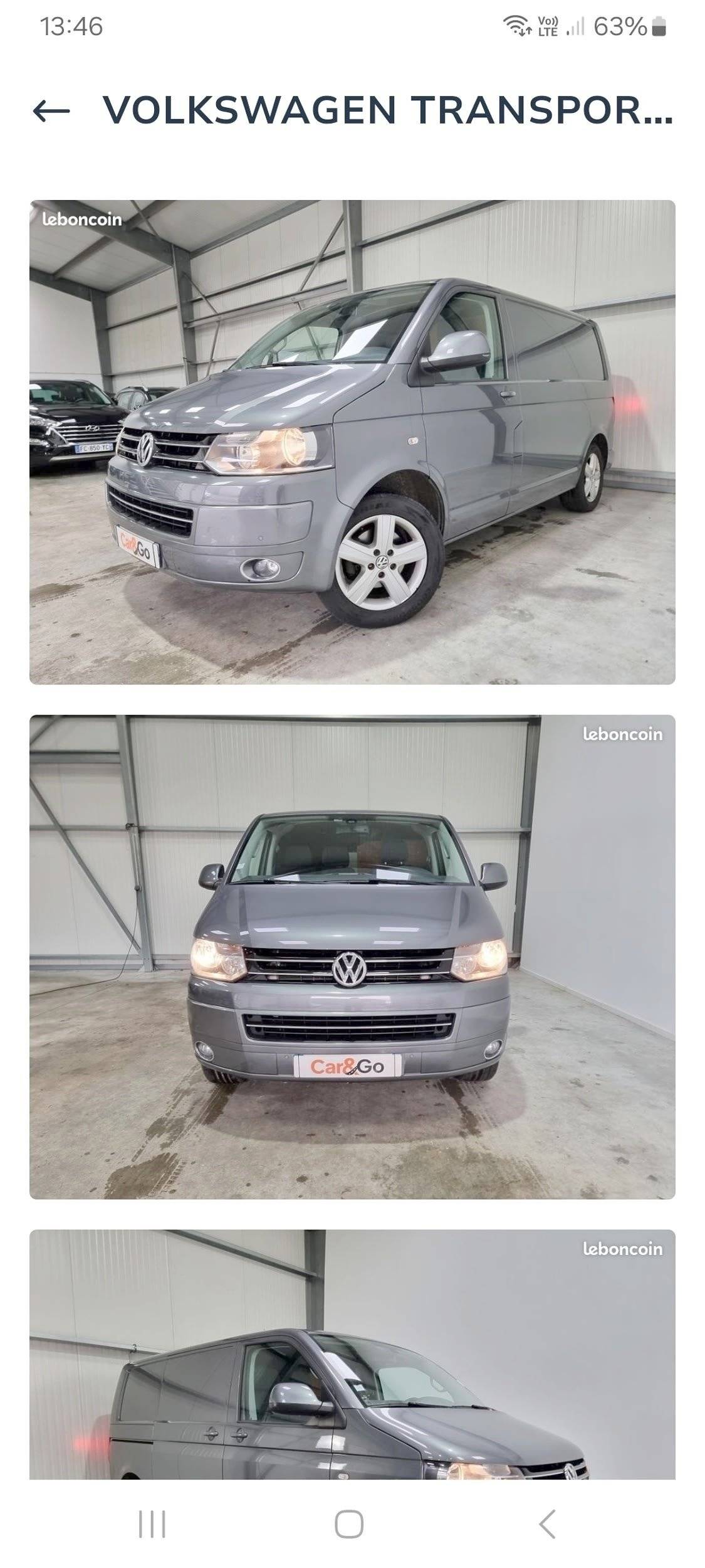 Vista del vehicle angle davanter Volkswagen 2,0 l 140 ch - Yescapa