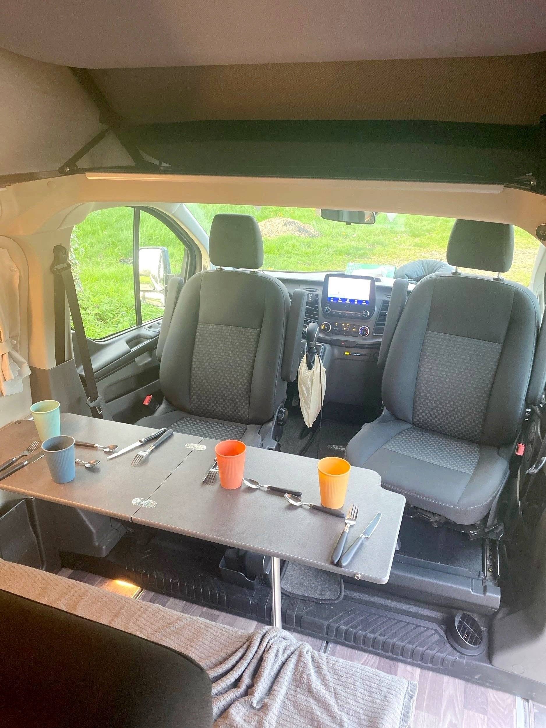 Coin repas Ford Ford Transit Custom Nugget - Yescapa