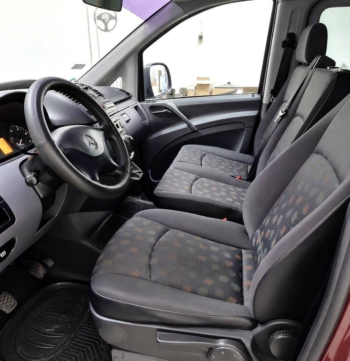 Bestuurderplaats Mercedes - Yescapa