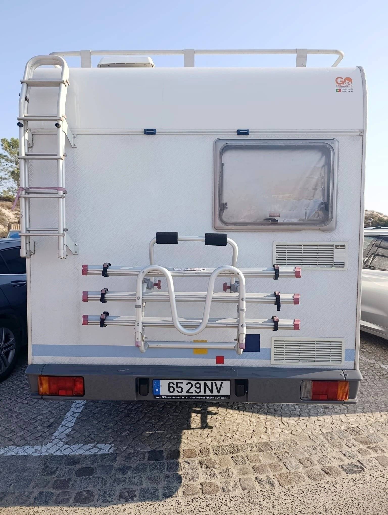 Vue arrière Fiat - Yescapa