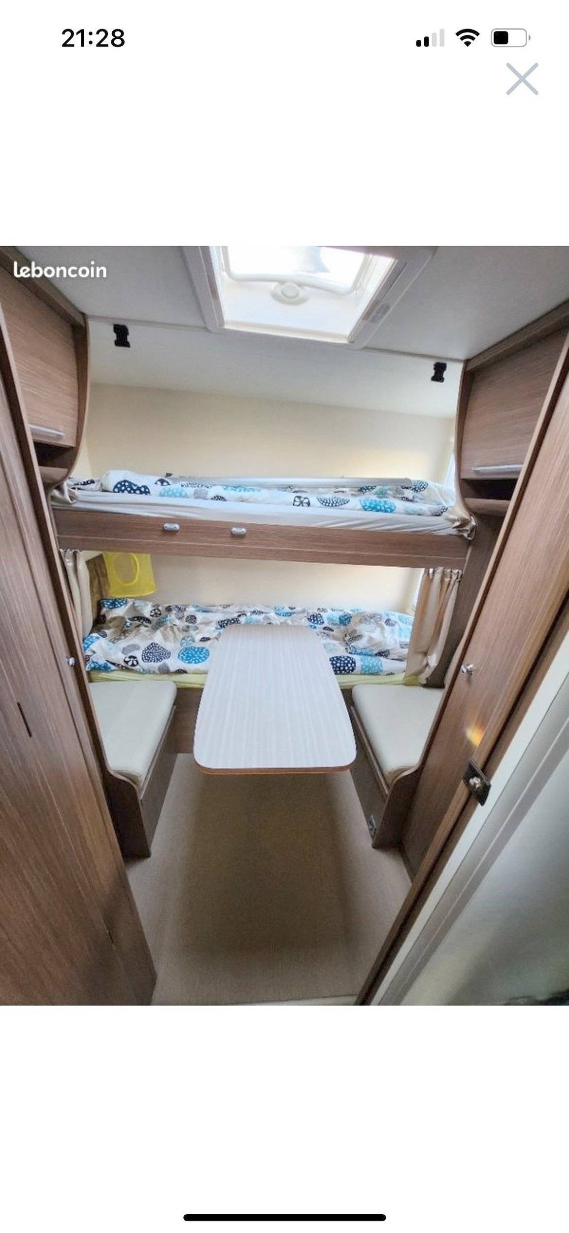 Berth Fiat Ducato 2,2 l JTD 130 ch. - Yescapa