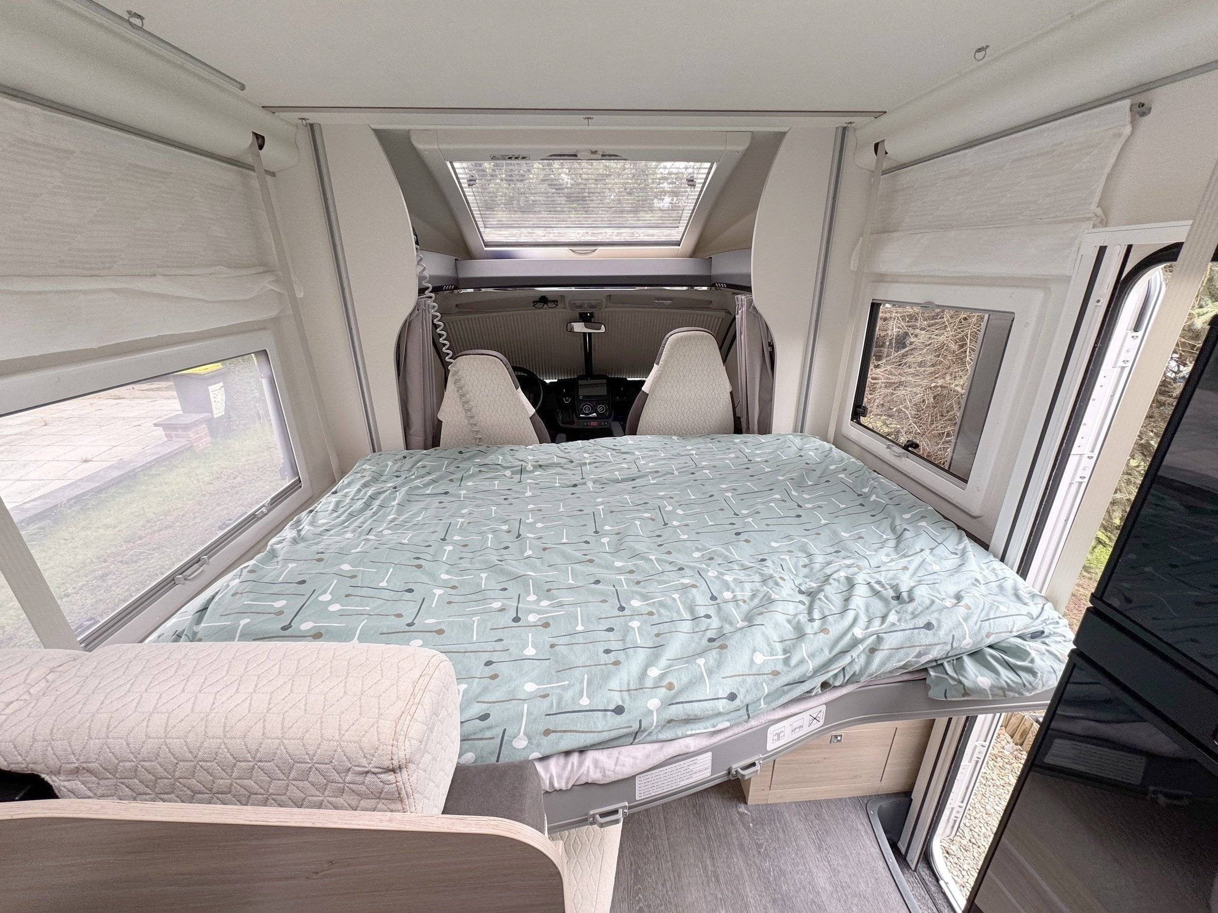 Couchages Fiat Ducato 2,3 l Al-Ko 160 ch. - Yescapa