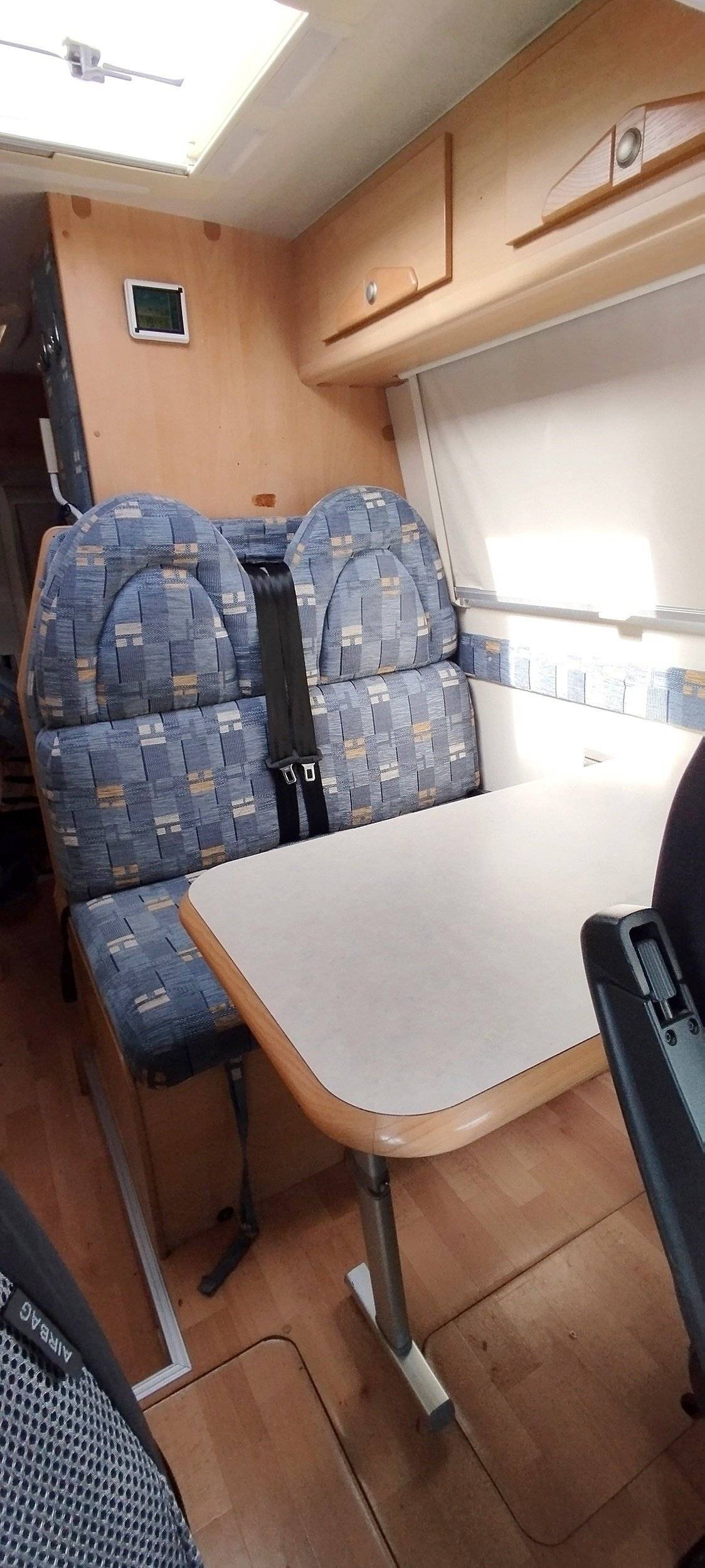 Área de jantar Fiat - Yescapa