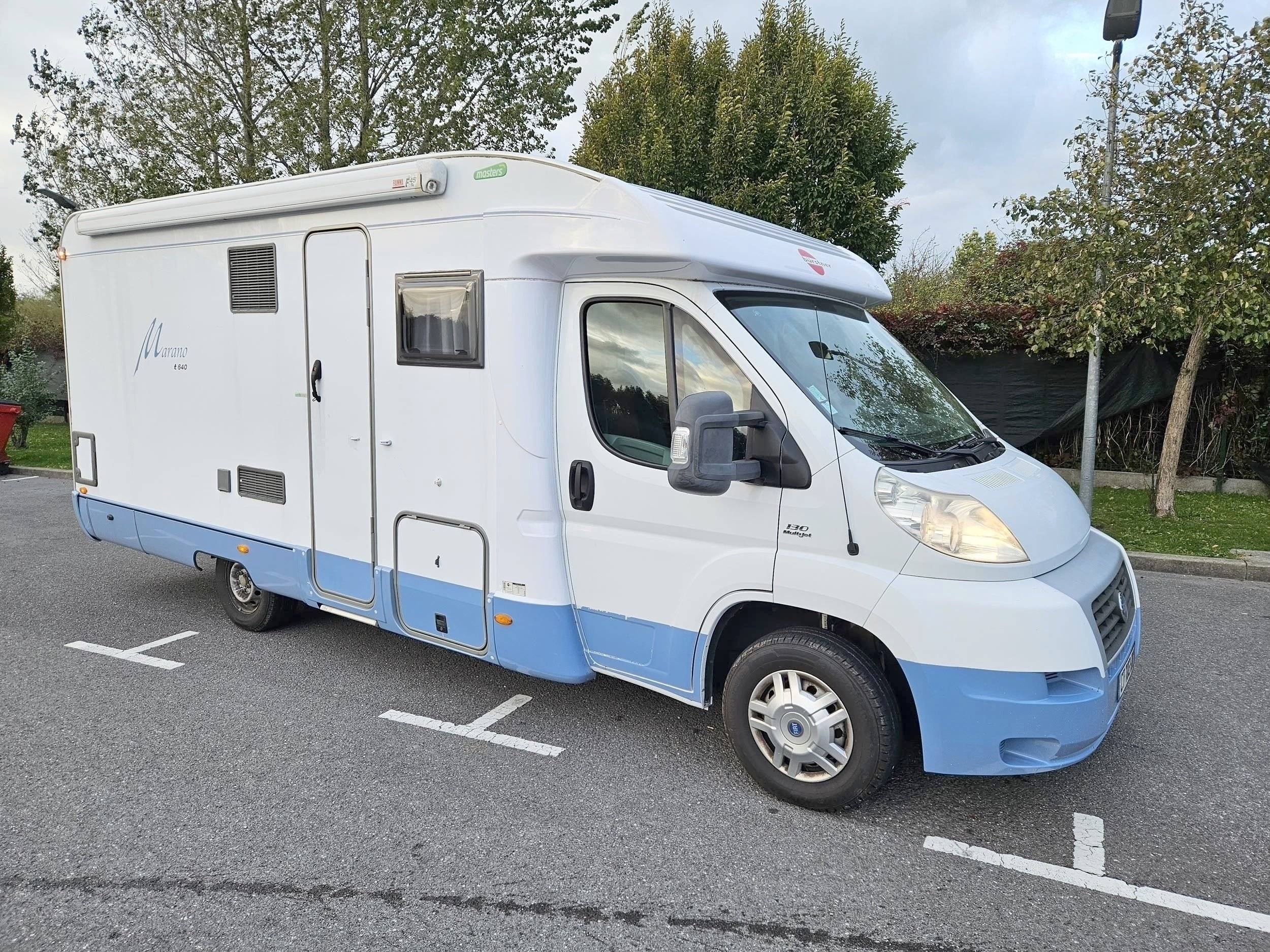 Front view from 3/4 Fiat Ducato 2,3 l Multijet 130 ch. - Yescapa