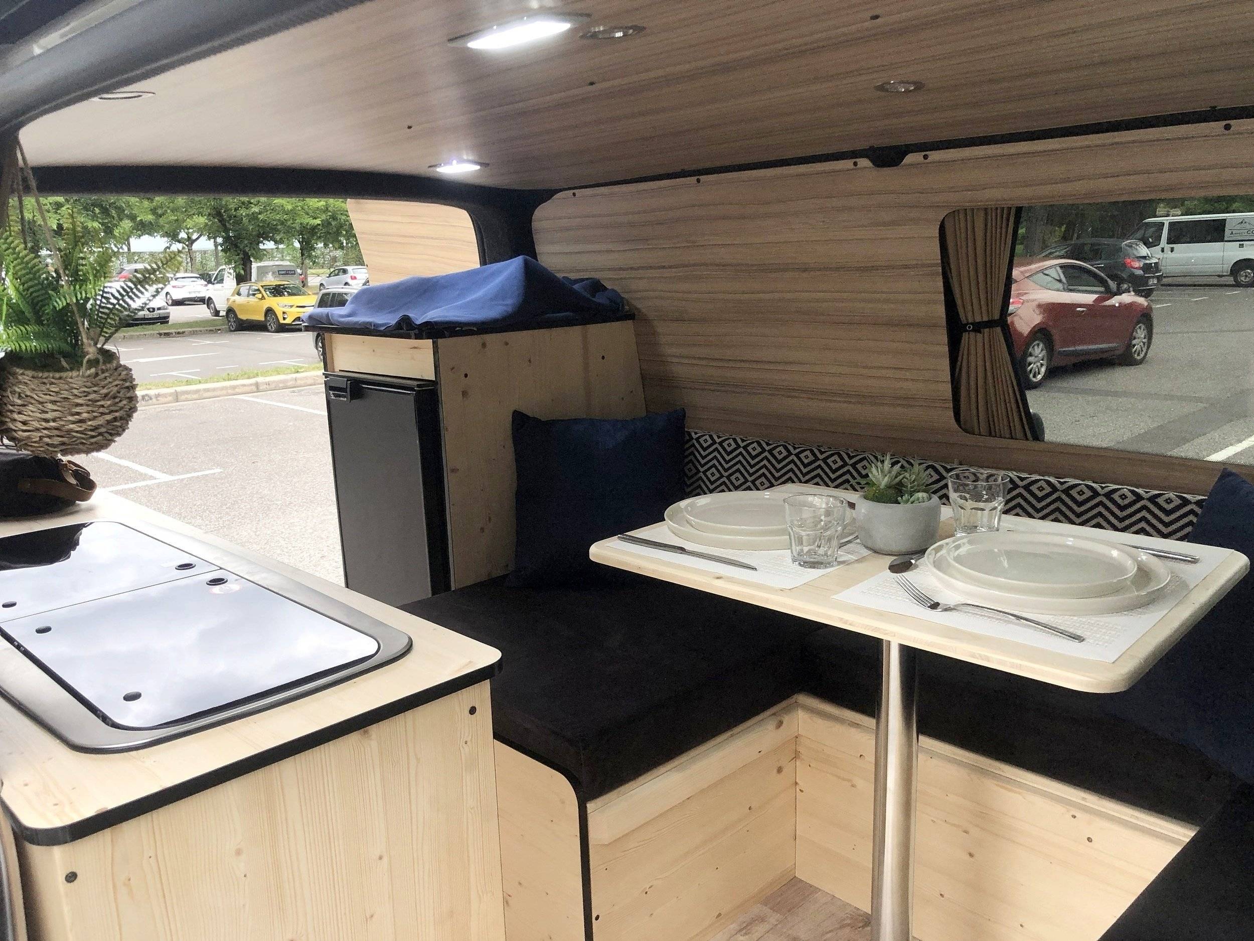 Campervans Montblanc Aiguille verte