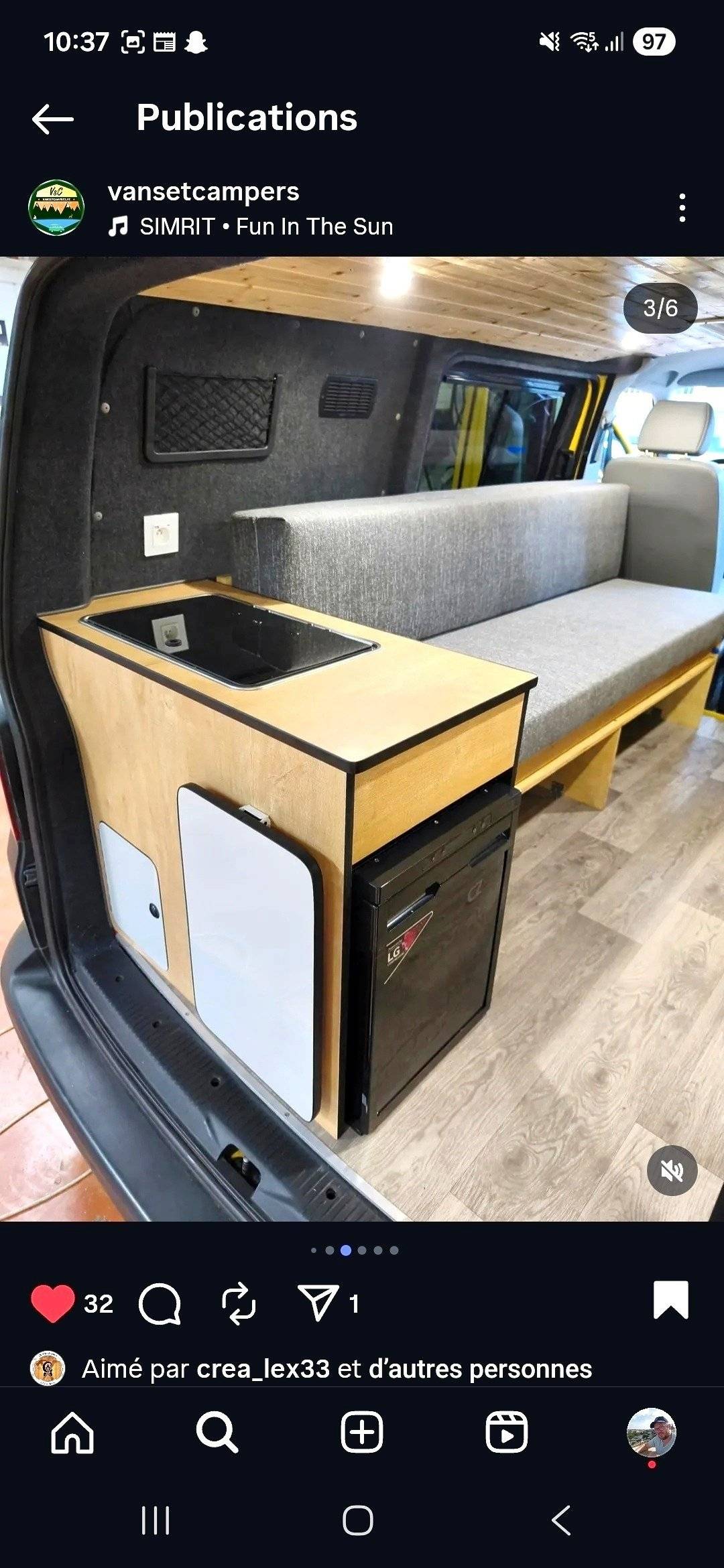 Coin repas Volkswagen - Yescapa