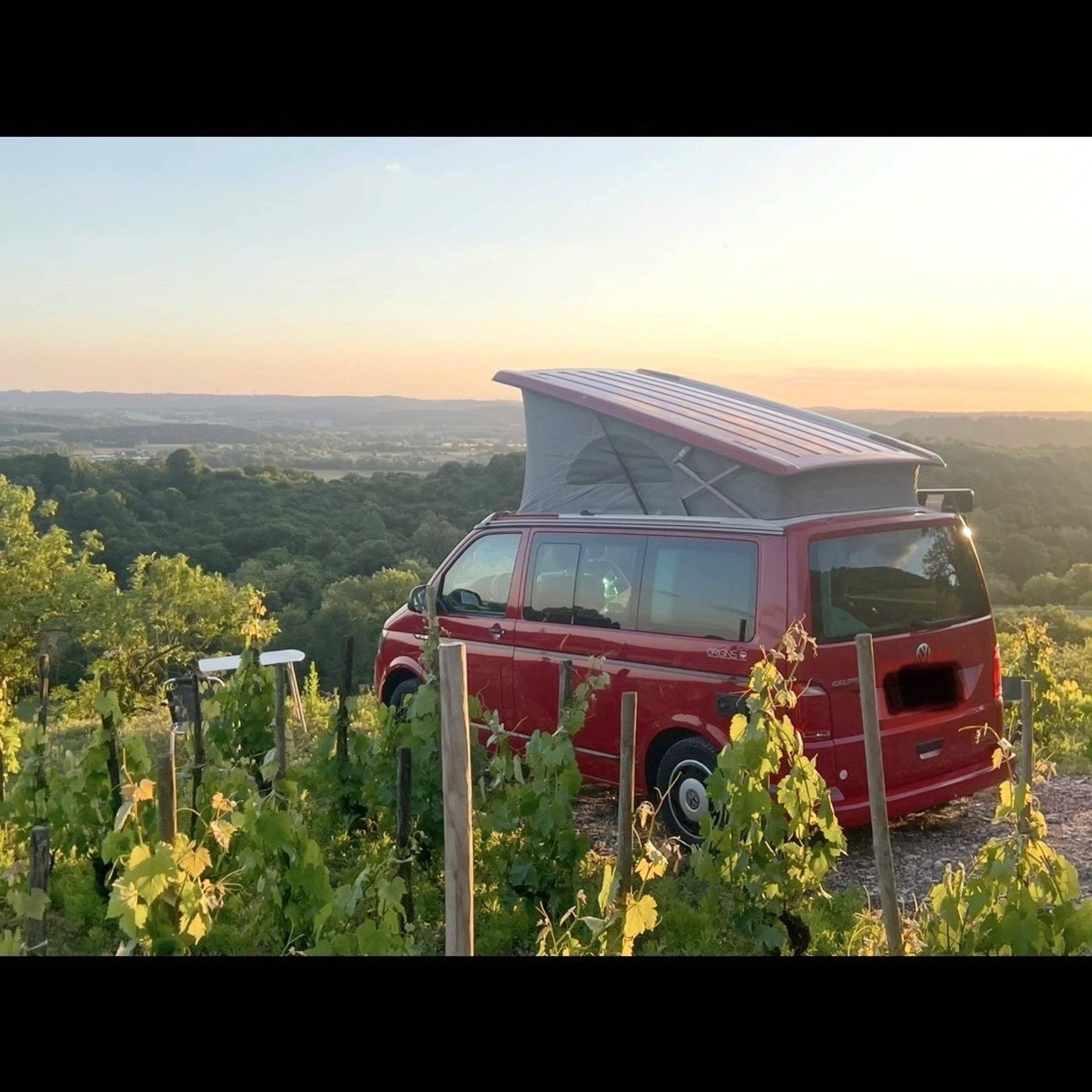 Rear view Volkswagen California - Yescapa