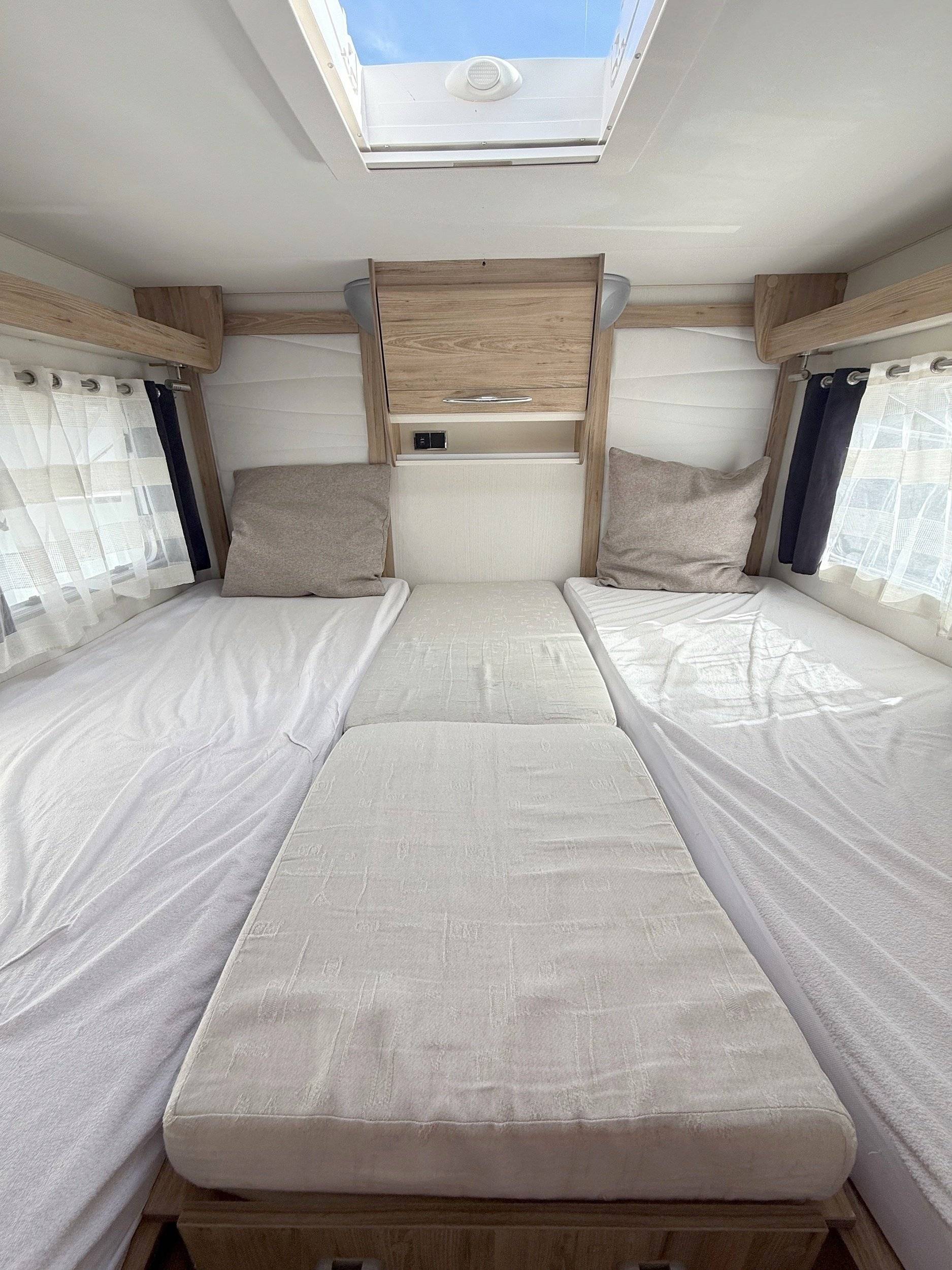 Berth Fiat - Yescapa