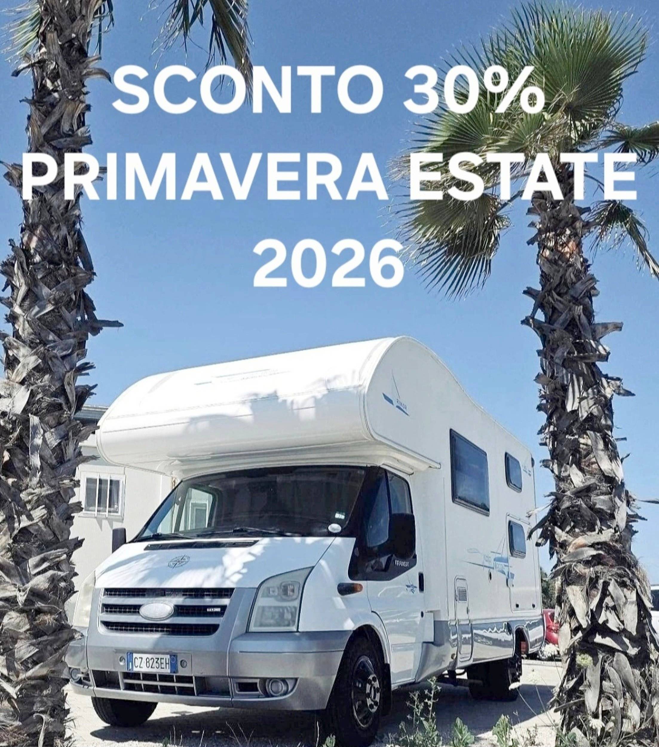 Front view from 3/4 Ford FORD TRANSIT 140CV - Yescapa