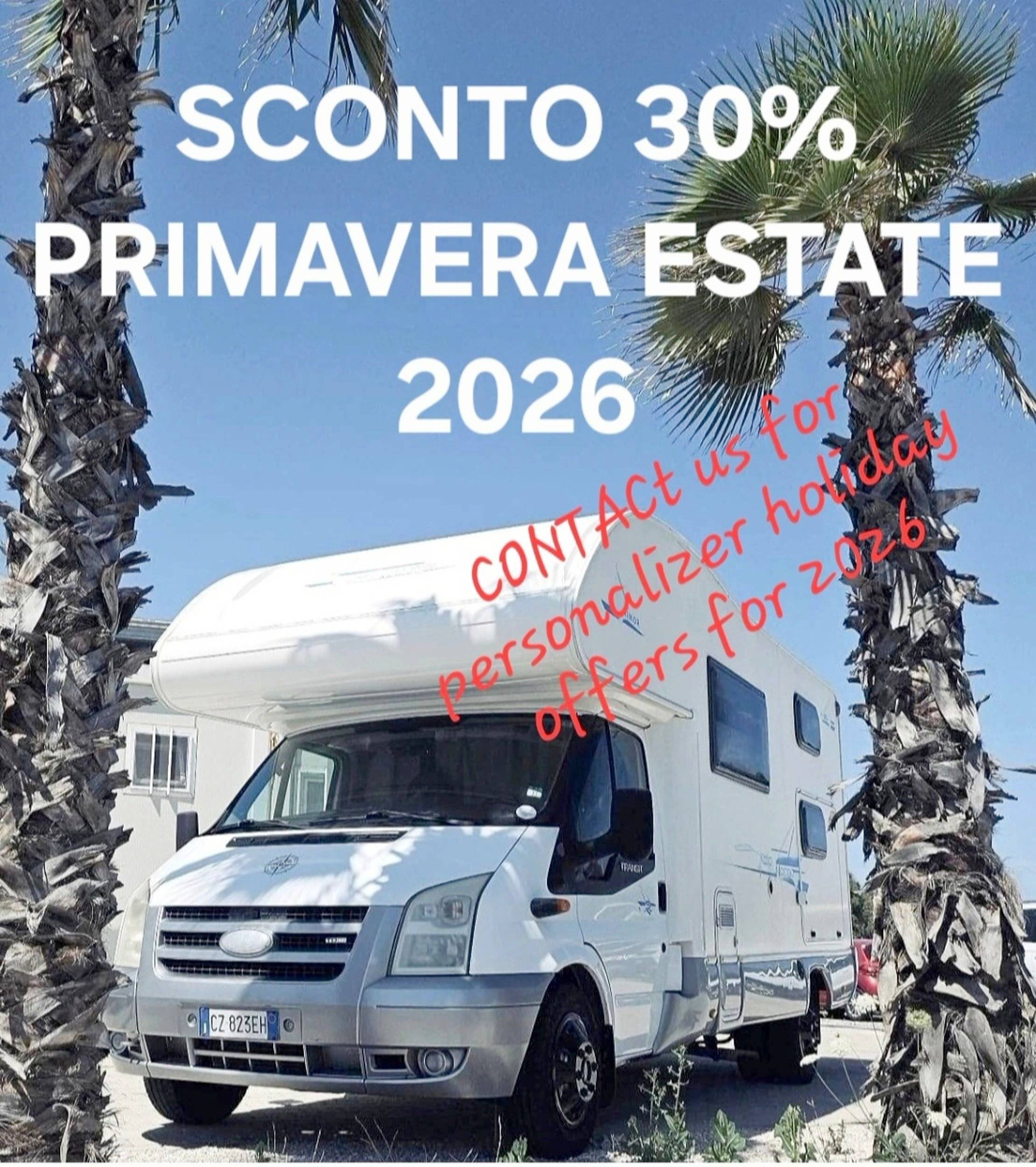 Vista del vehicle angle davanter Ford FORD TRANSIT 140CV - Yescapa