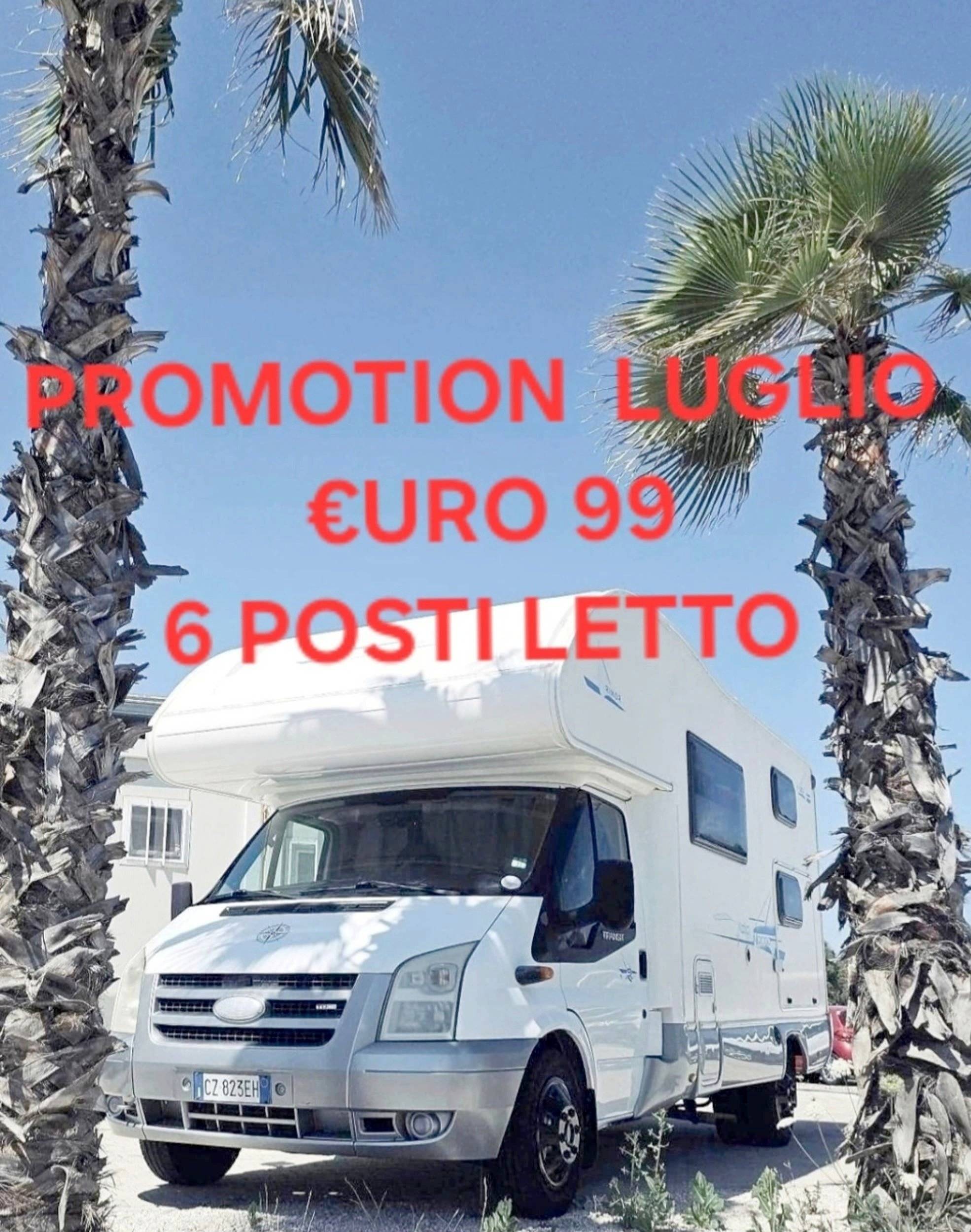 Front view from 3/4 Ford FORD TRANSIT 140CV - Yescapa