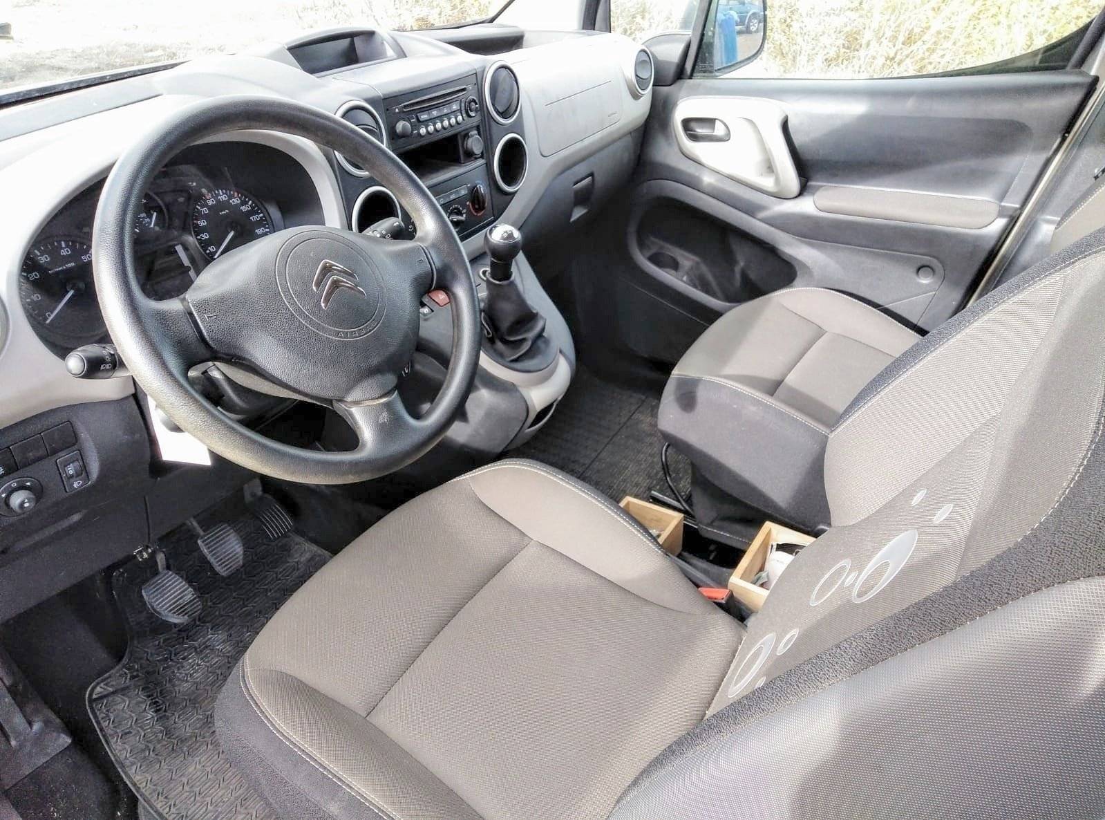 Fahrerbereich Citroën - Yescapa