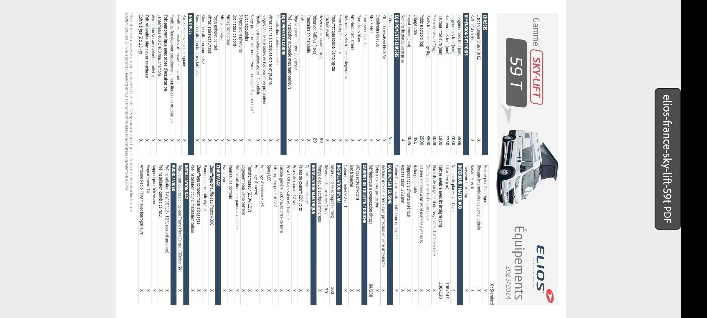 Elios Elios 59T Skyline