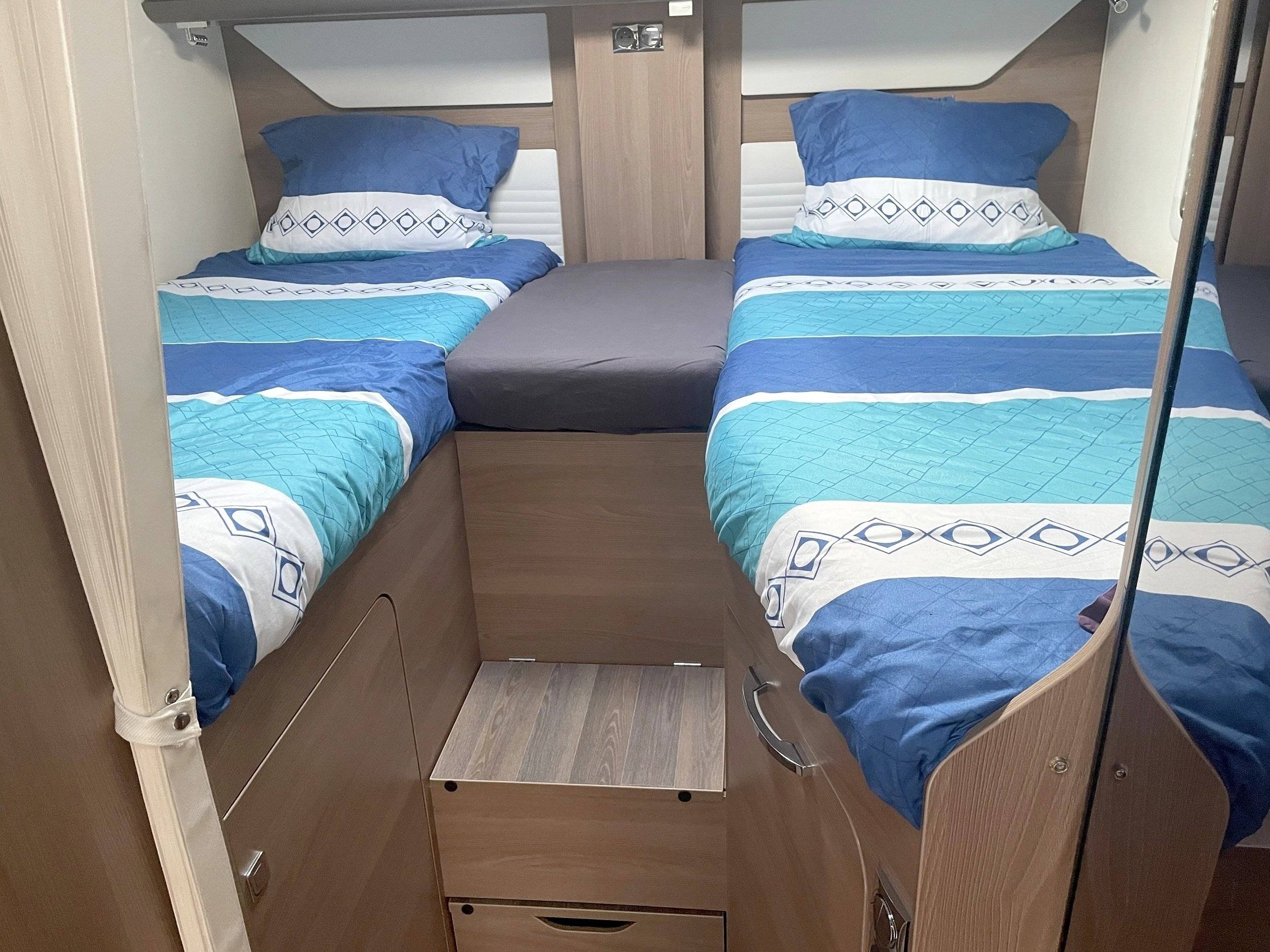 Berth Citroën Citroën jumper - Yescapa