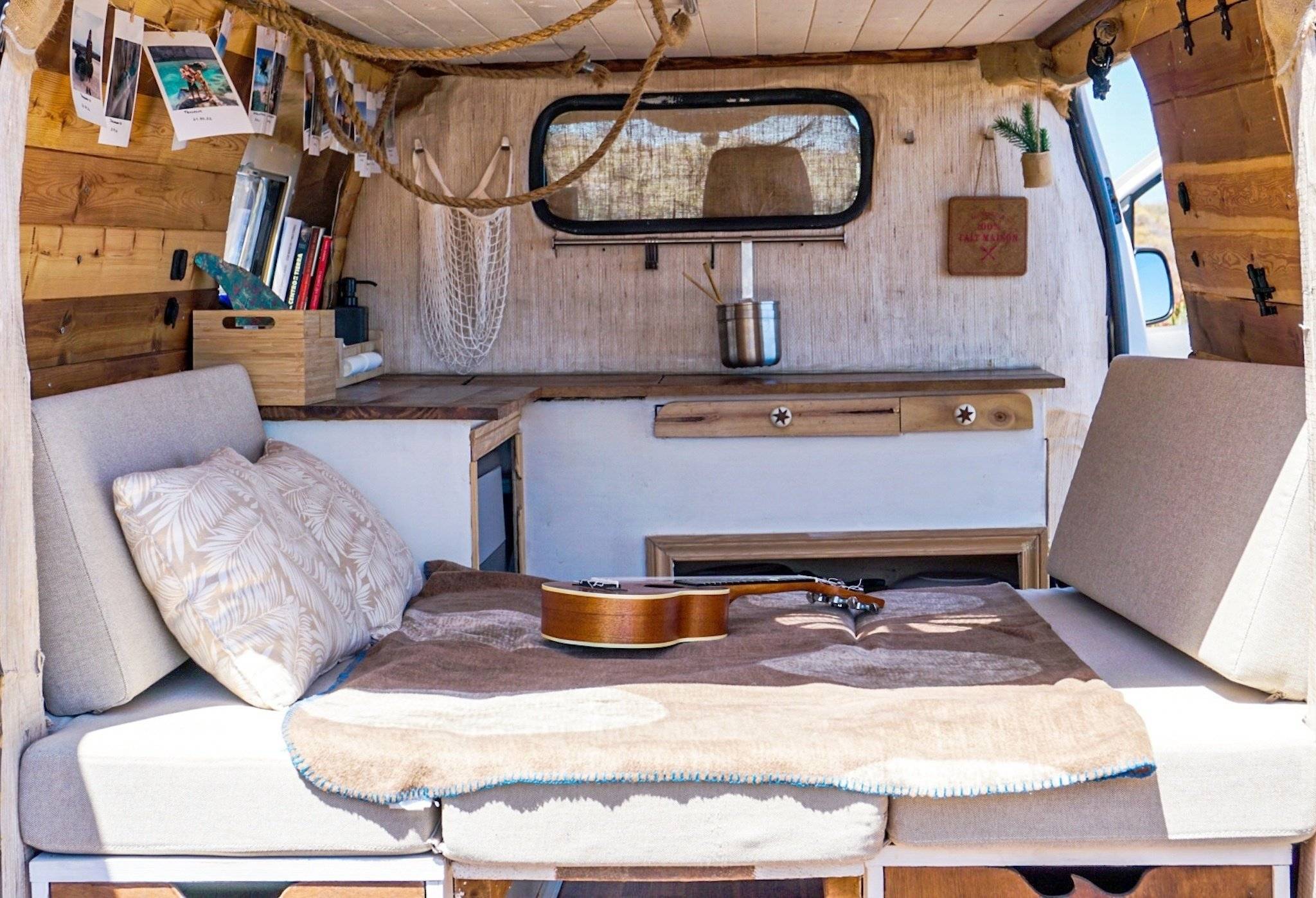 Couchages Citroën Jumpy 2016 - Yescapa