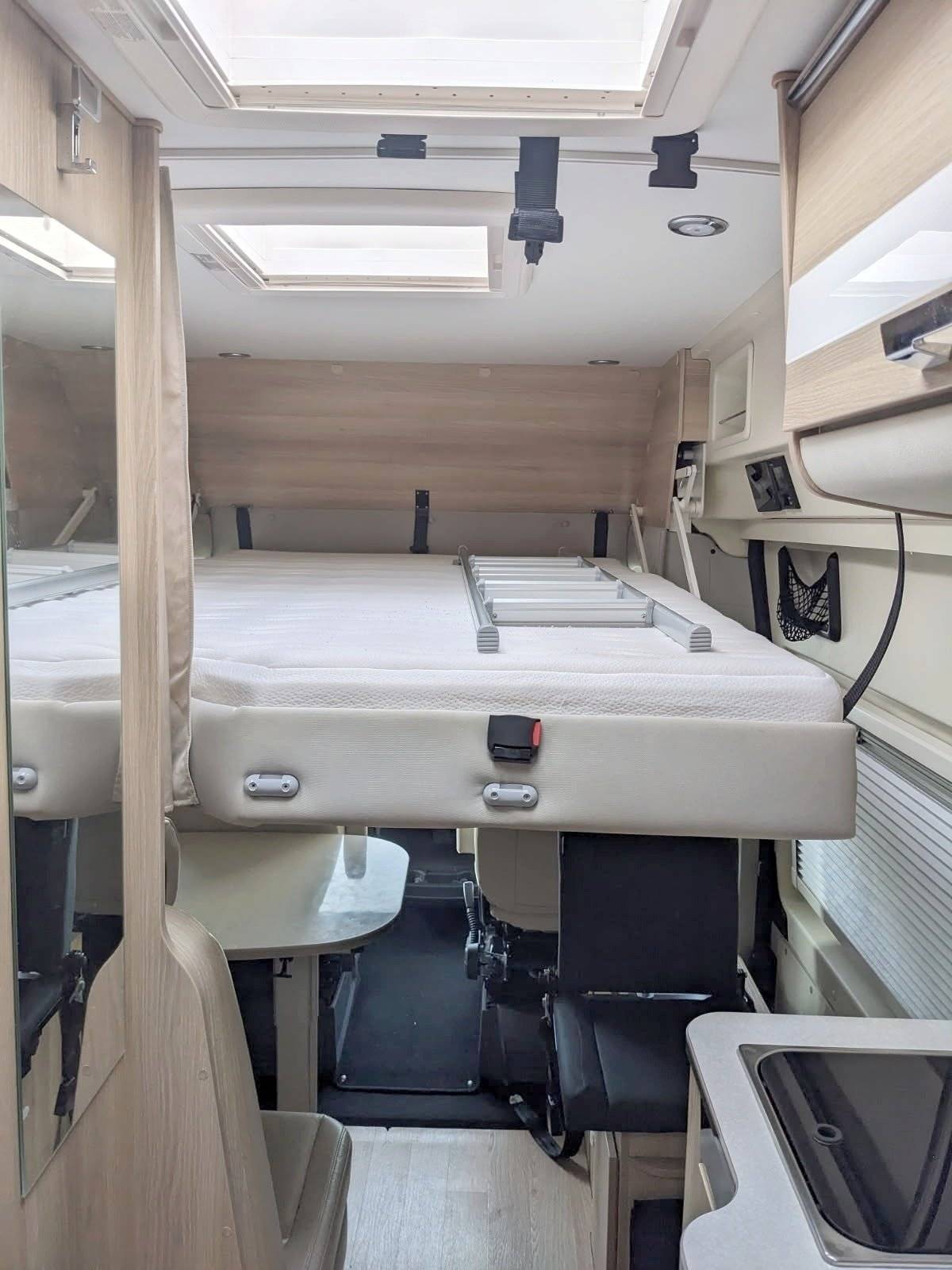 Couchages Fiat - Yescapa