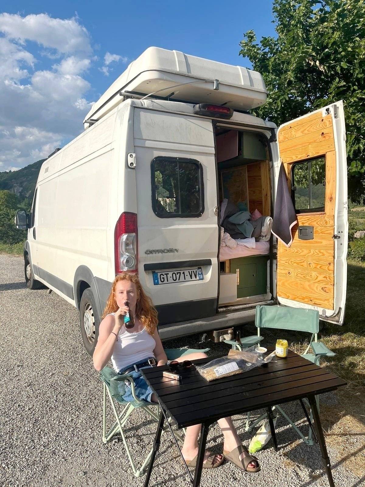 Vue arrière  - Yescapa