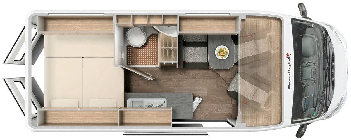 Altre Sunlight Cliff 600 - Yescapa