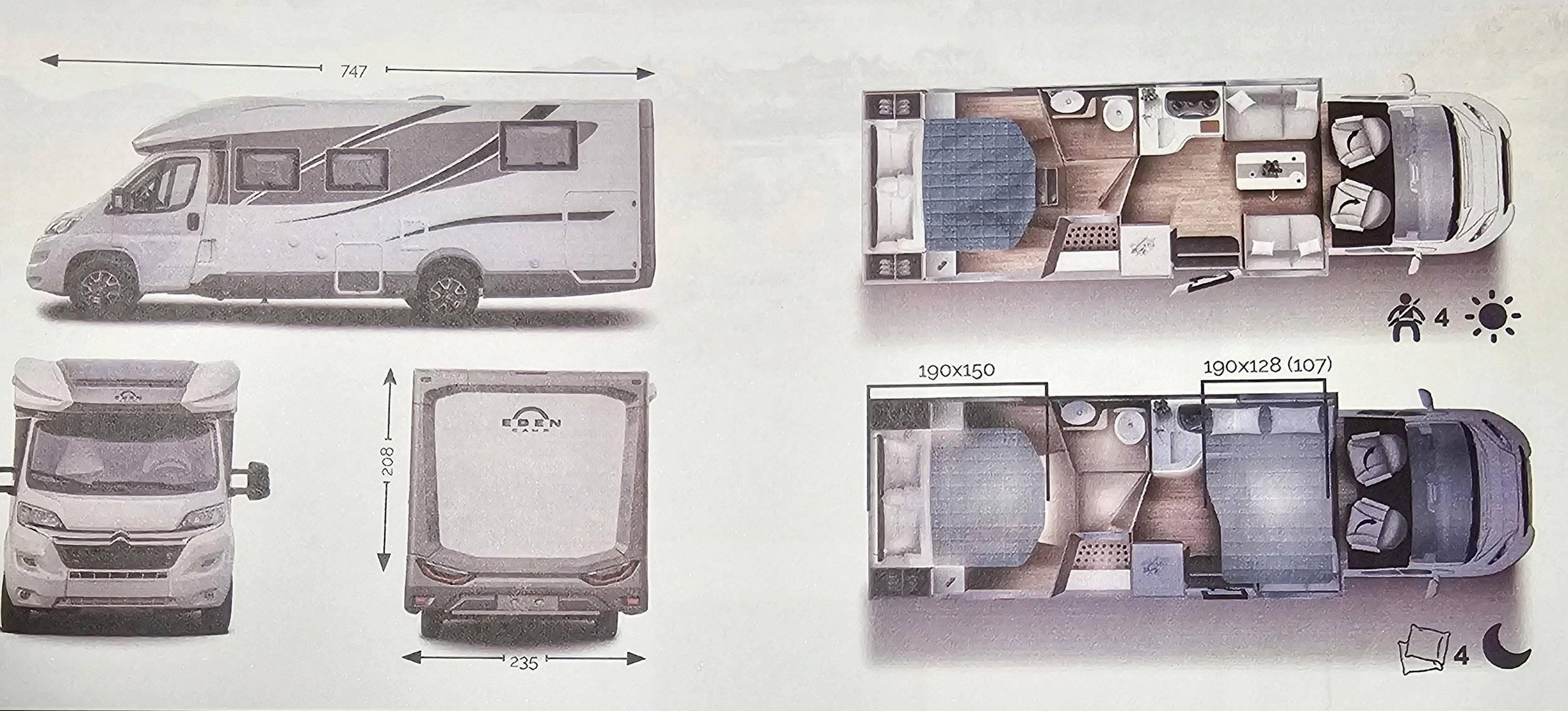 Trigano Boxer 2,2 l 130 ch