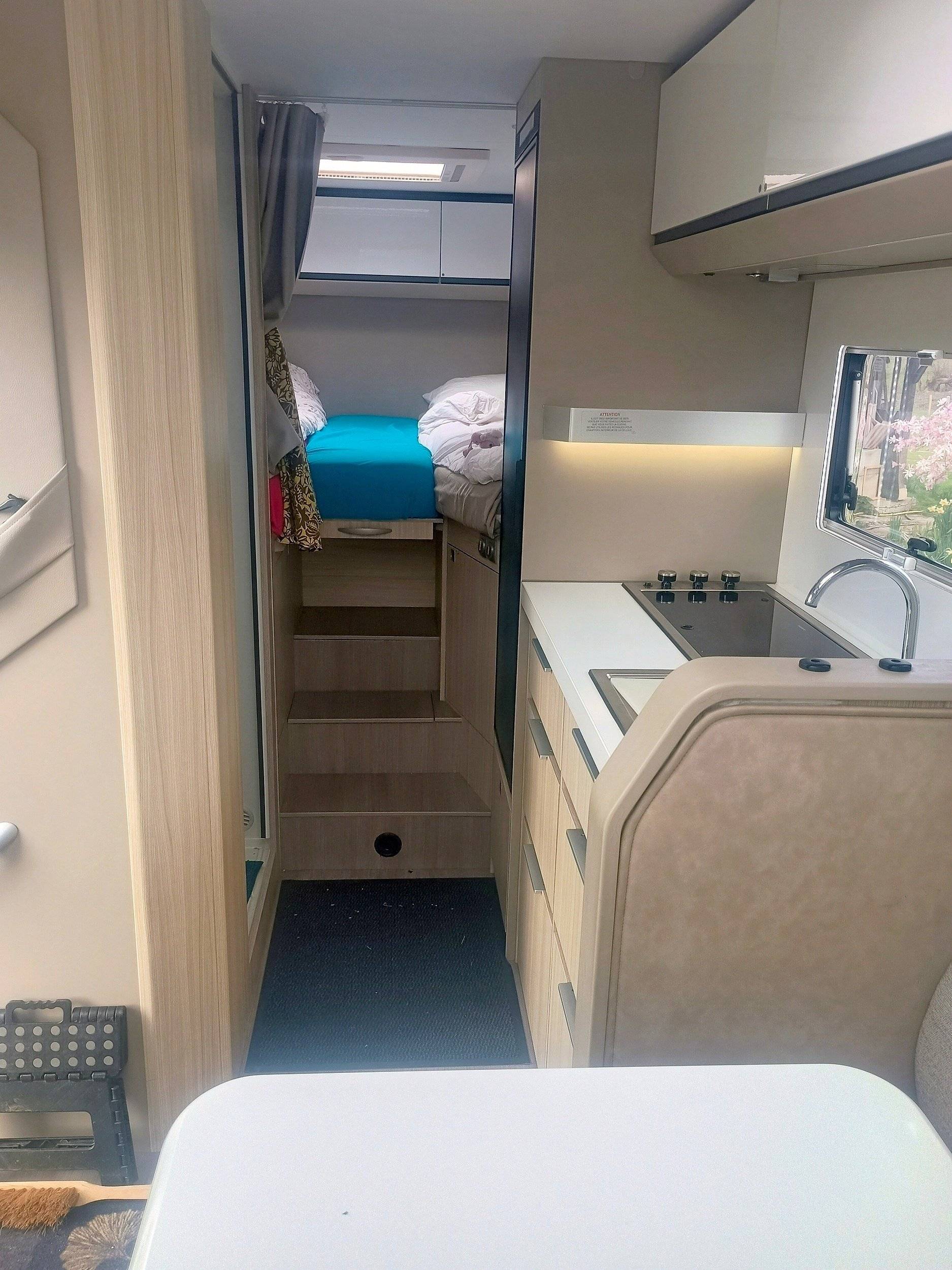 Couchages Fiat compact - Yescapa