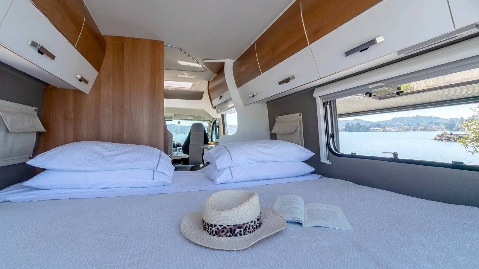 Couchages Fiat 600L - Yescapa