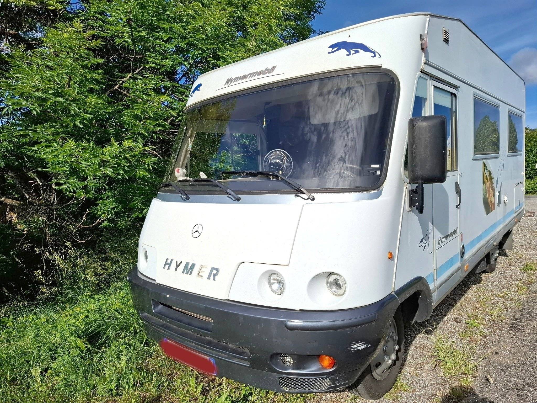 Voorkant 3/4 Mercedes sprinter 2.7l 156ch 316 cdi - Yescapa