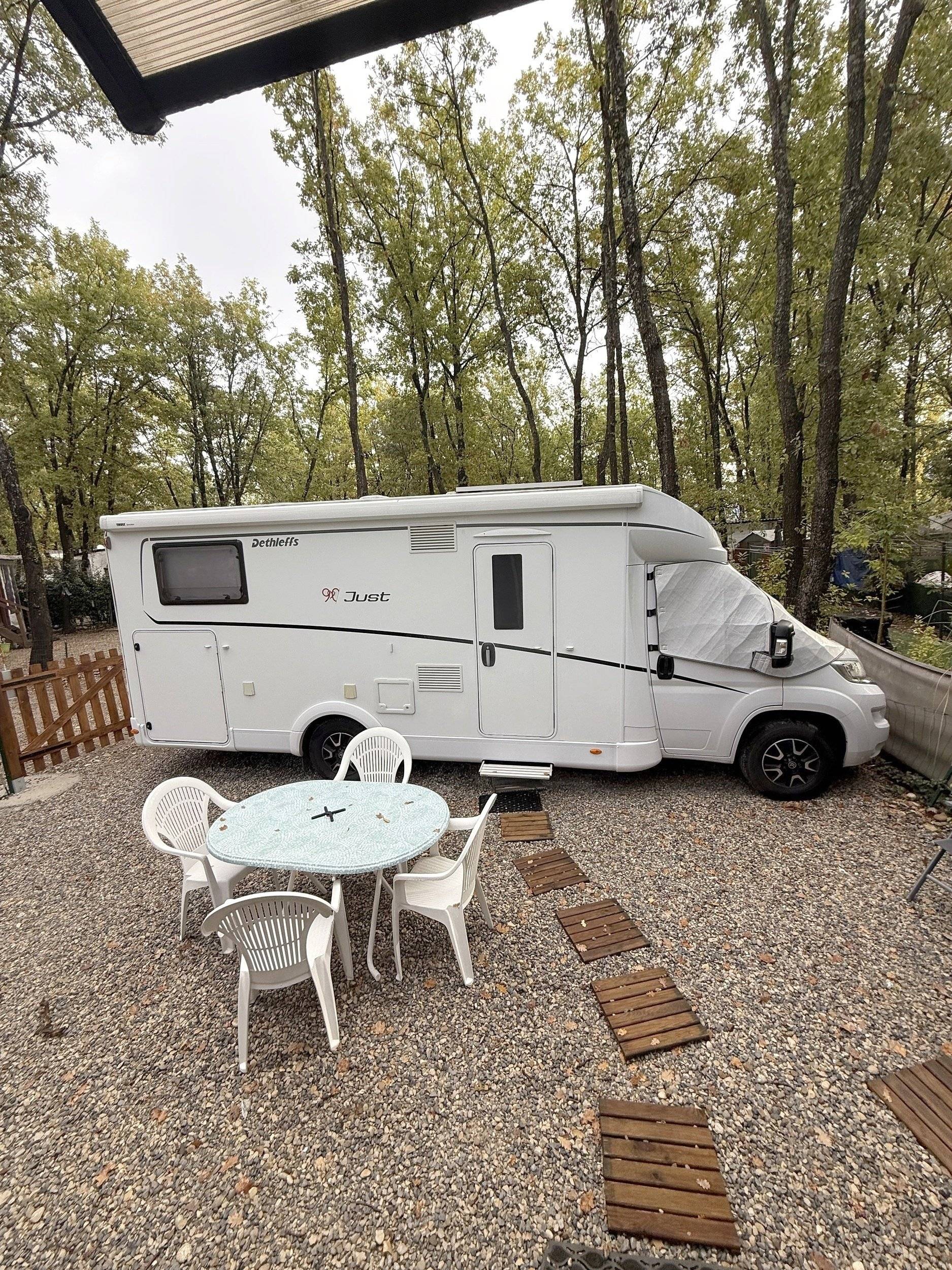 Vue avant de 3/4 Citroën - Yescapa