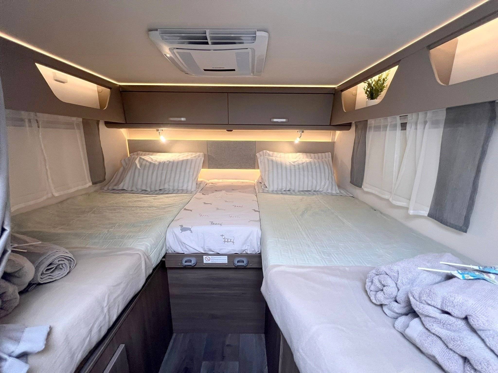 Couchages Fiat - Yescapa