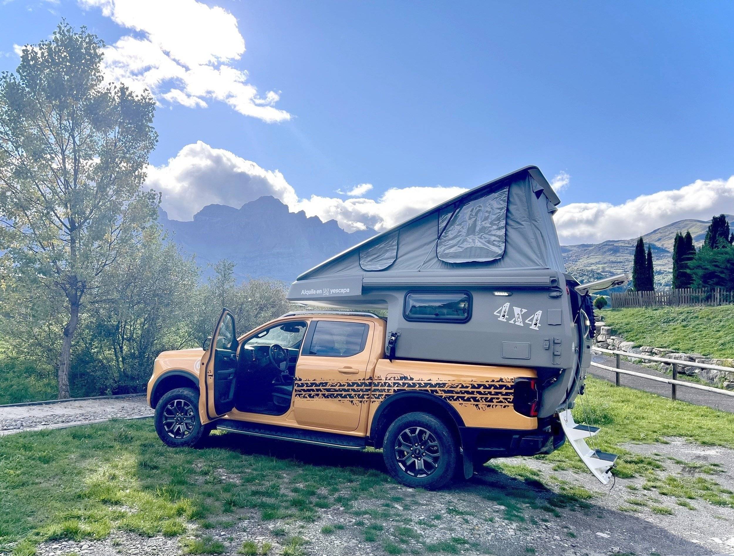 Camper Track Ford Ranger