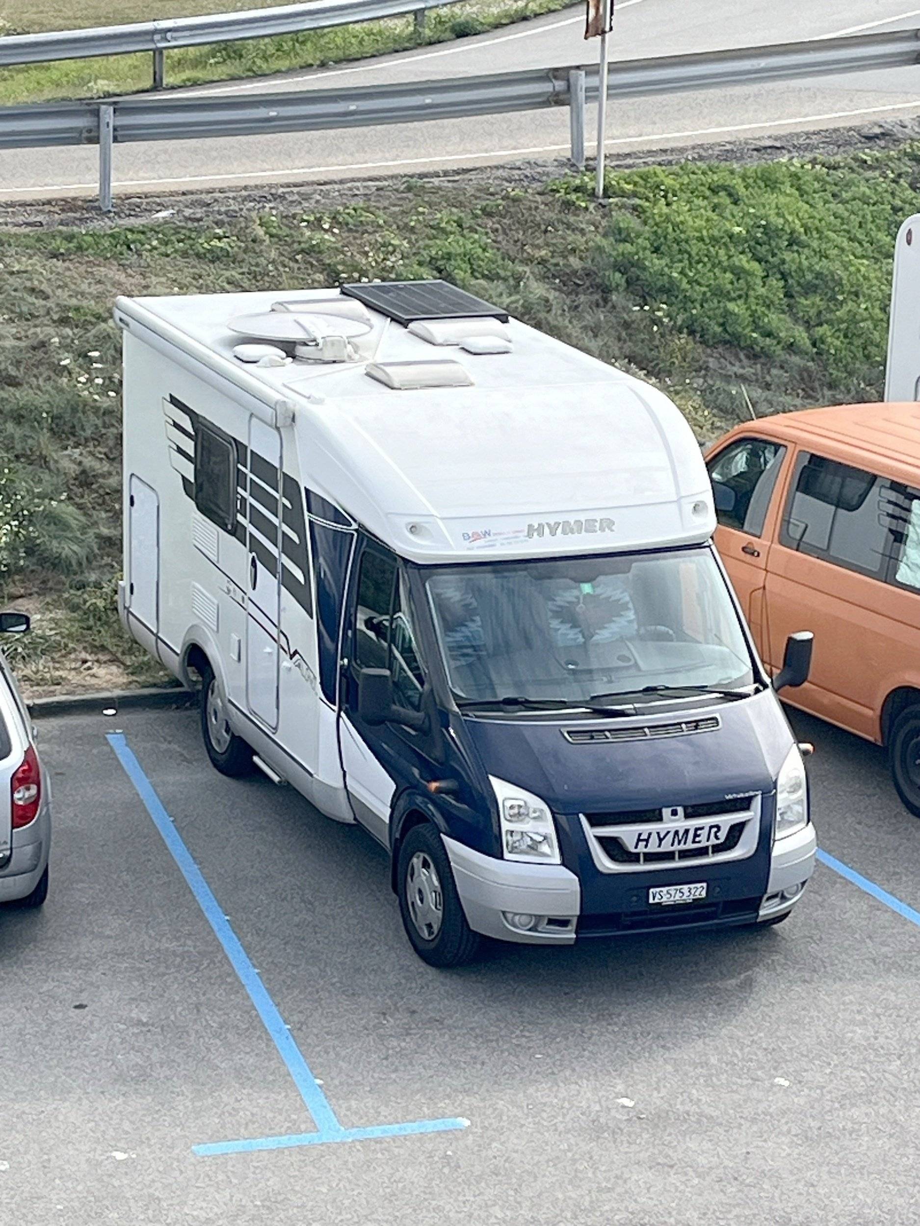 Hymer 512 White Line