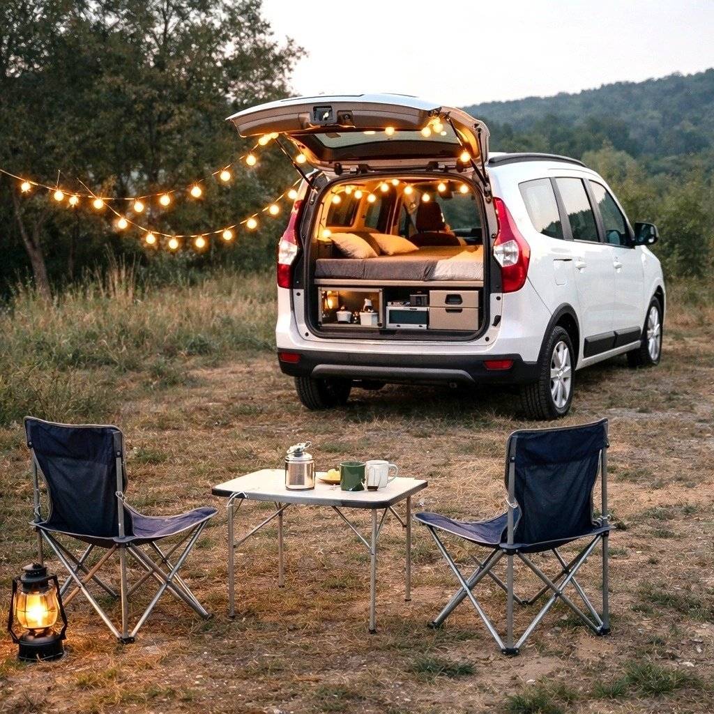 schräge Vorderansicht Renault - Yescapa