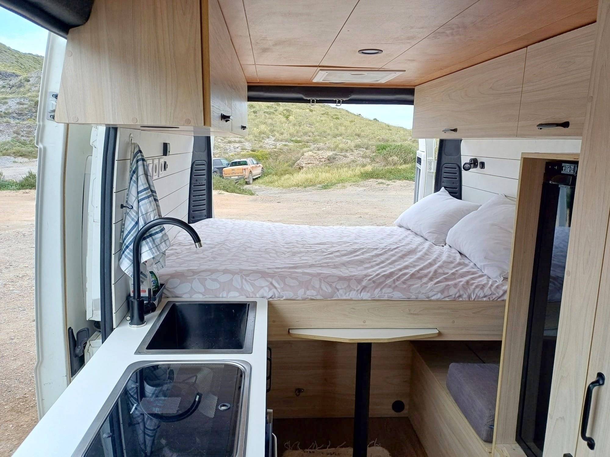 Couchages Iveco Fiat ducato - Yescapa