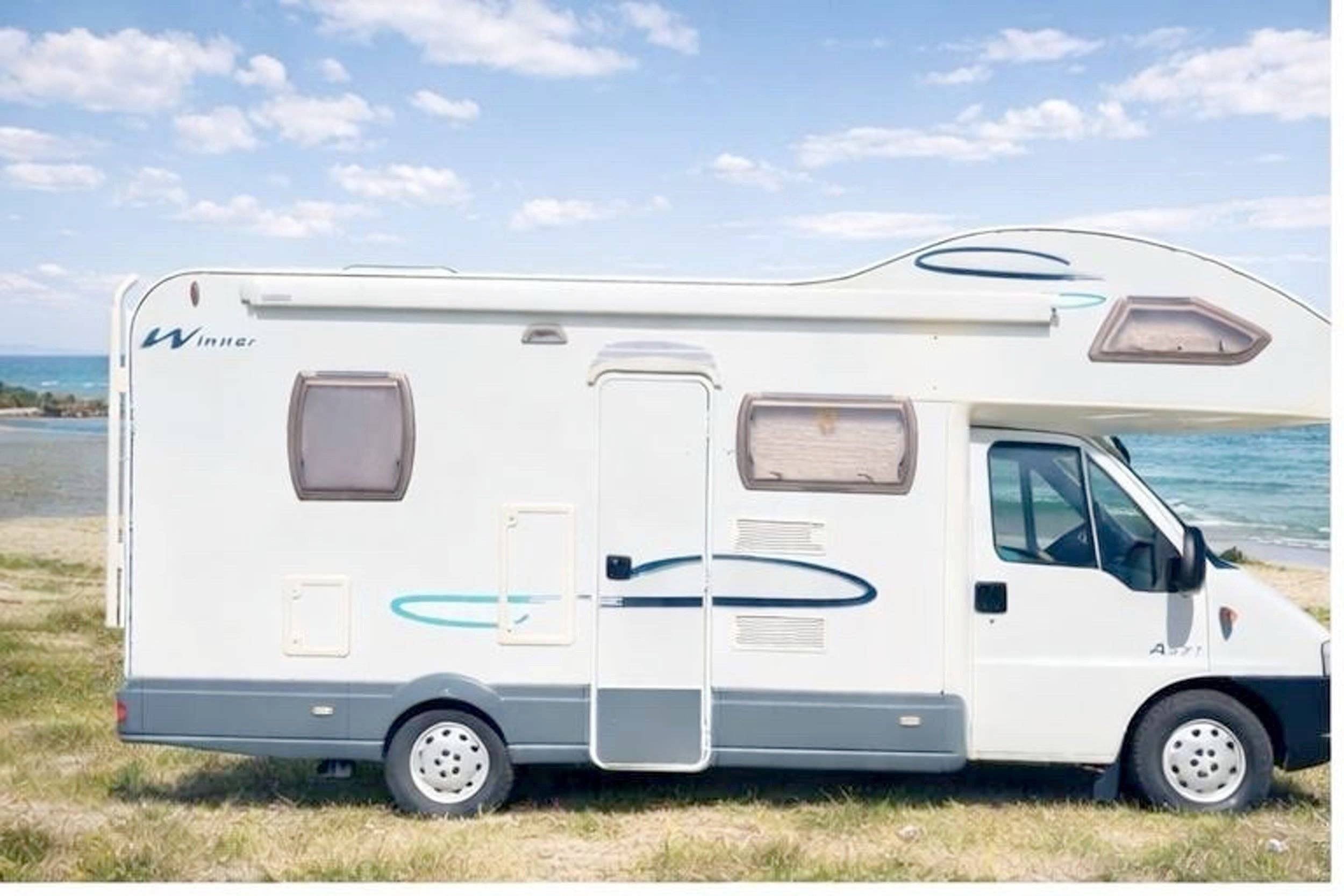 Voorkant 3/4 Fiat Ducato 2,3 l 120 ch - Yescapa