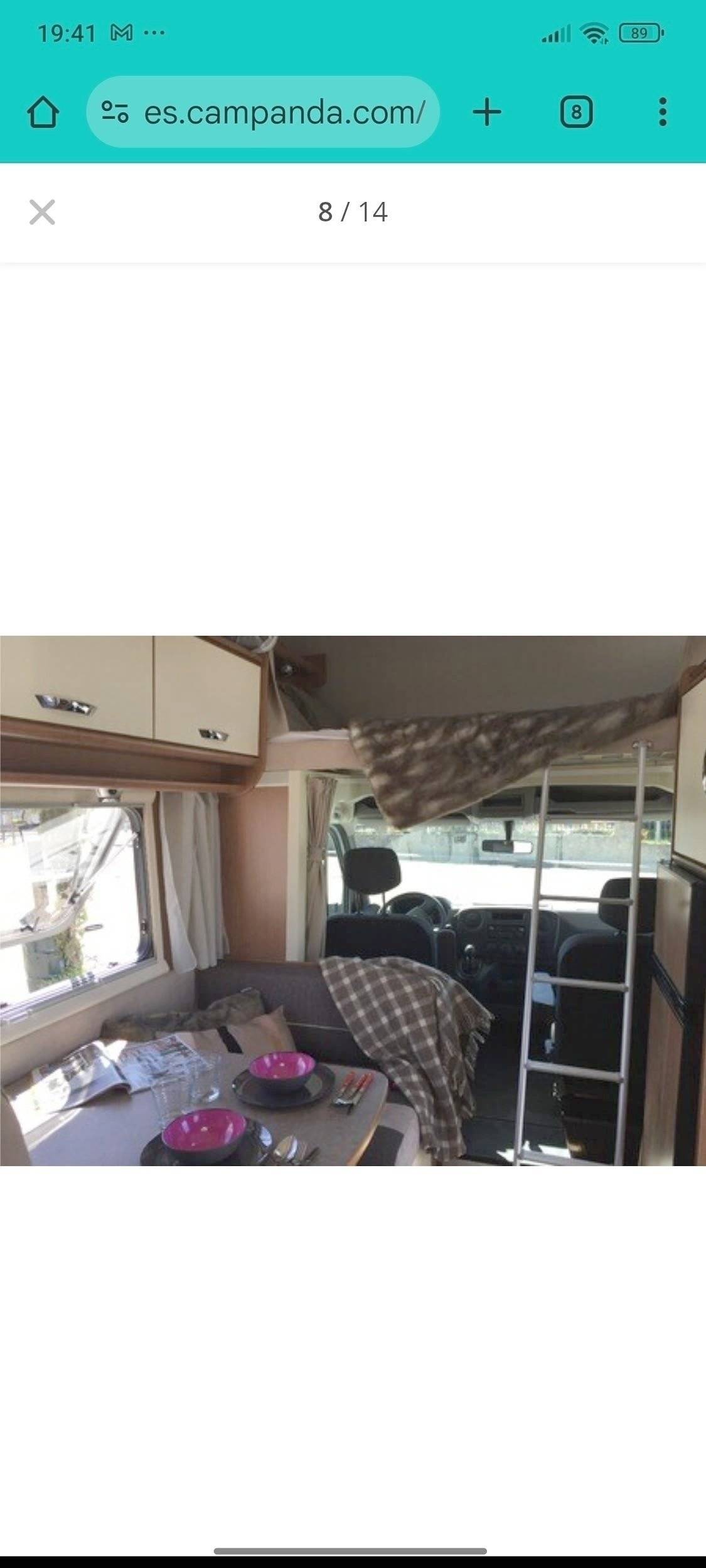 Berth Renault Master 2,5 l dCi 150 ch. - Yescapa