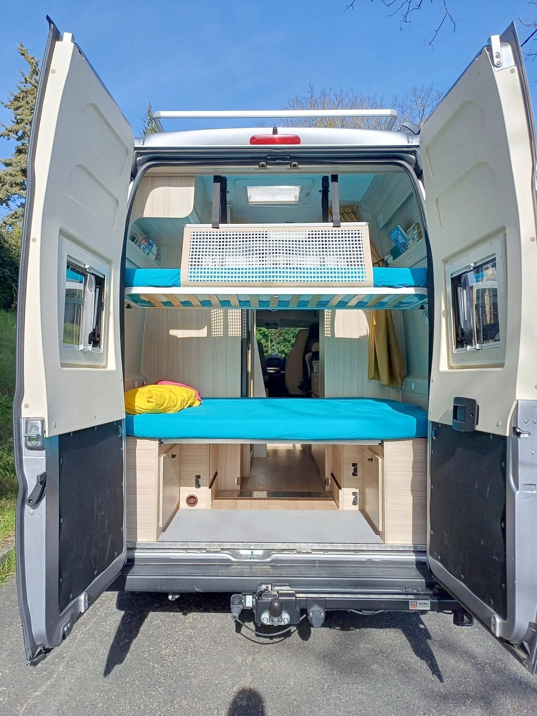 Plazas en cama Fiat Ducatto - Yescapa