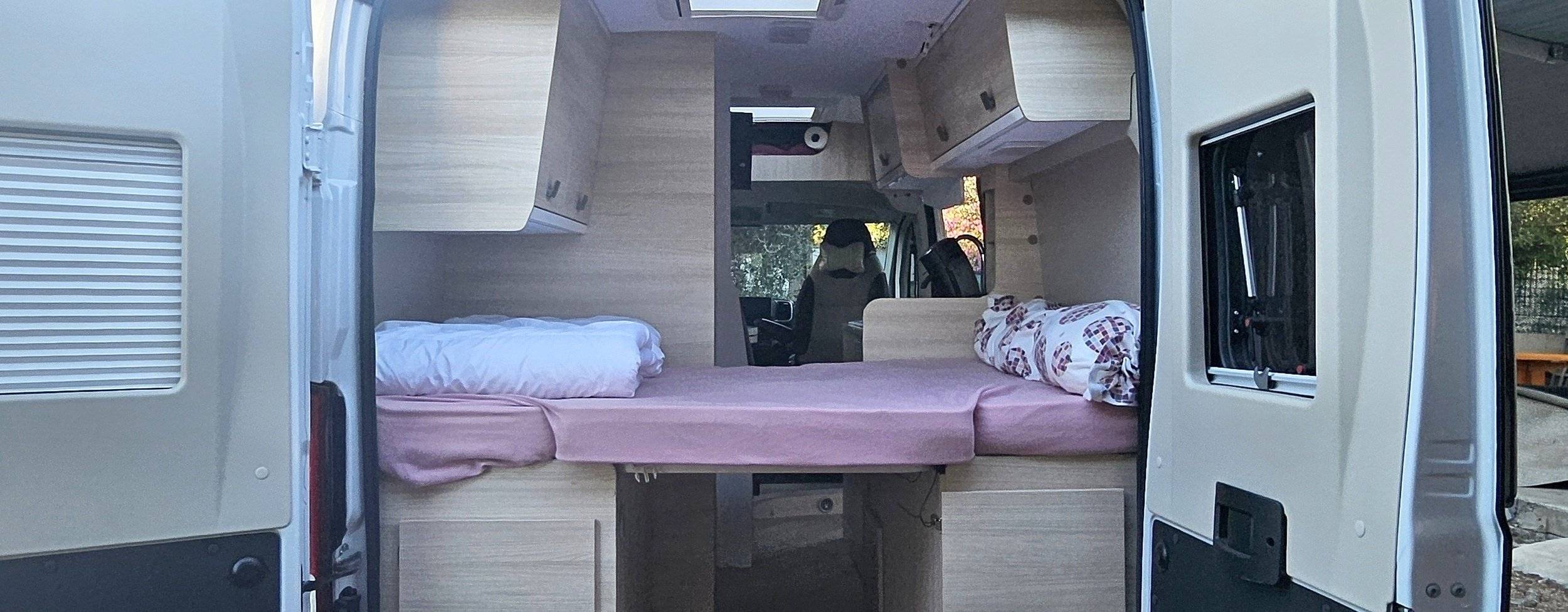 Couchages Fiat Ducato 2,2 140cv - Yescapa