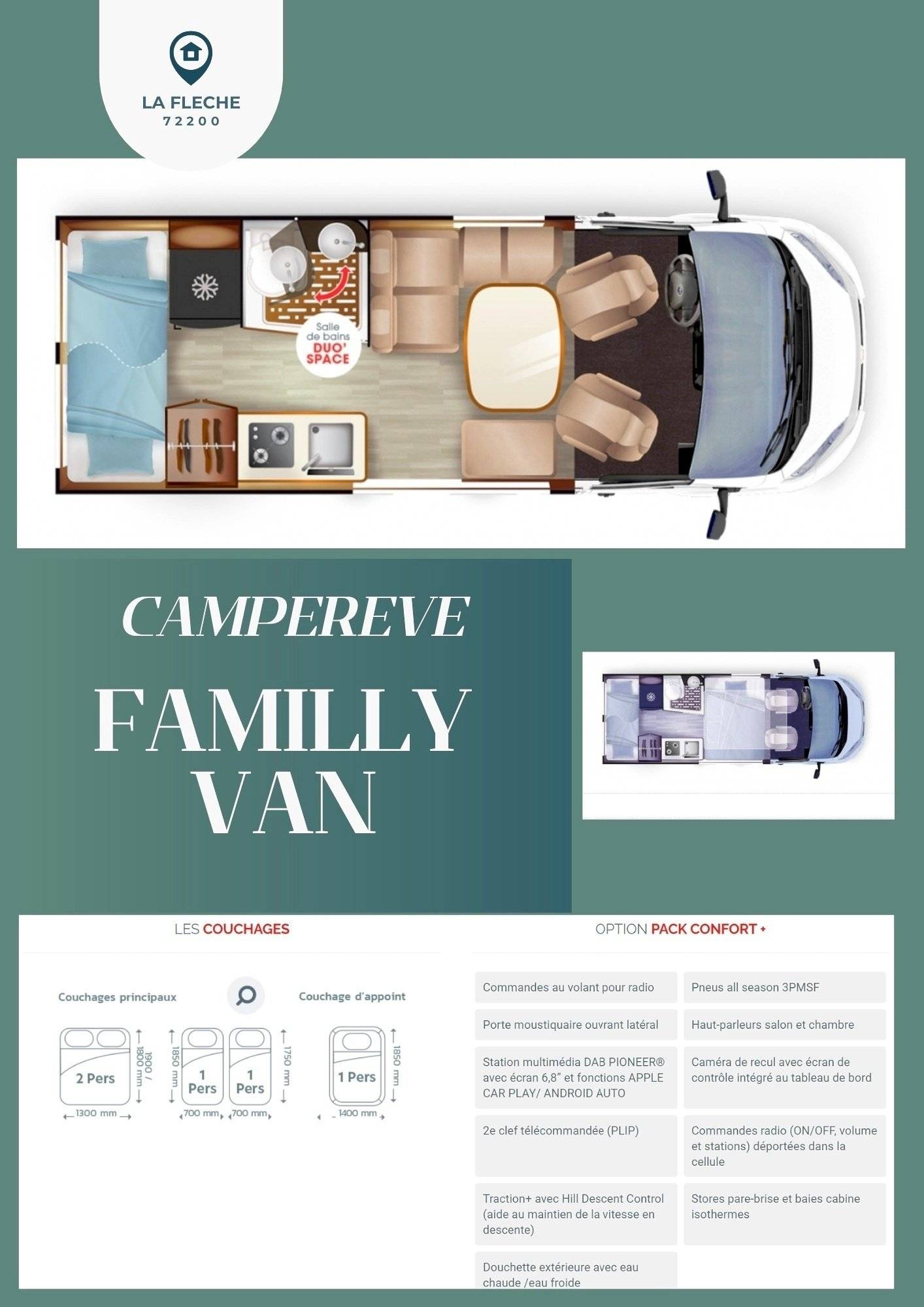 Campérêve 2,3 l 130 ch