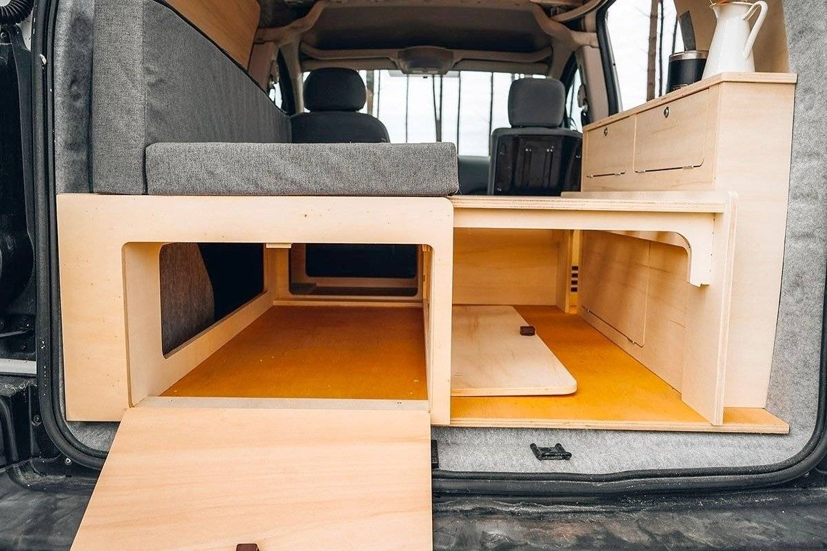 Couchages Renault kangoo 2 90CV - Yescapa