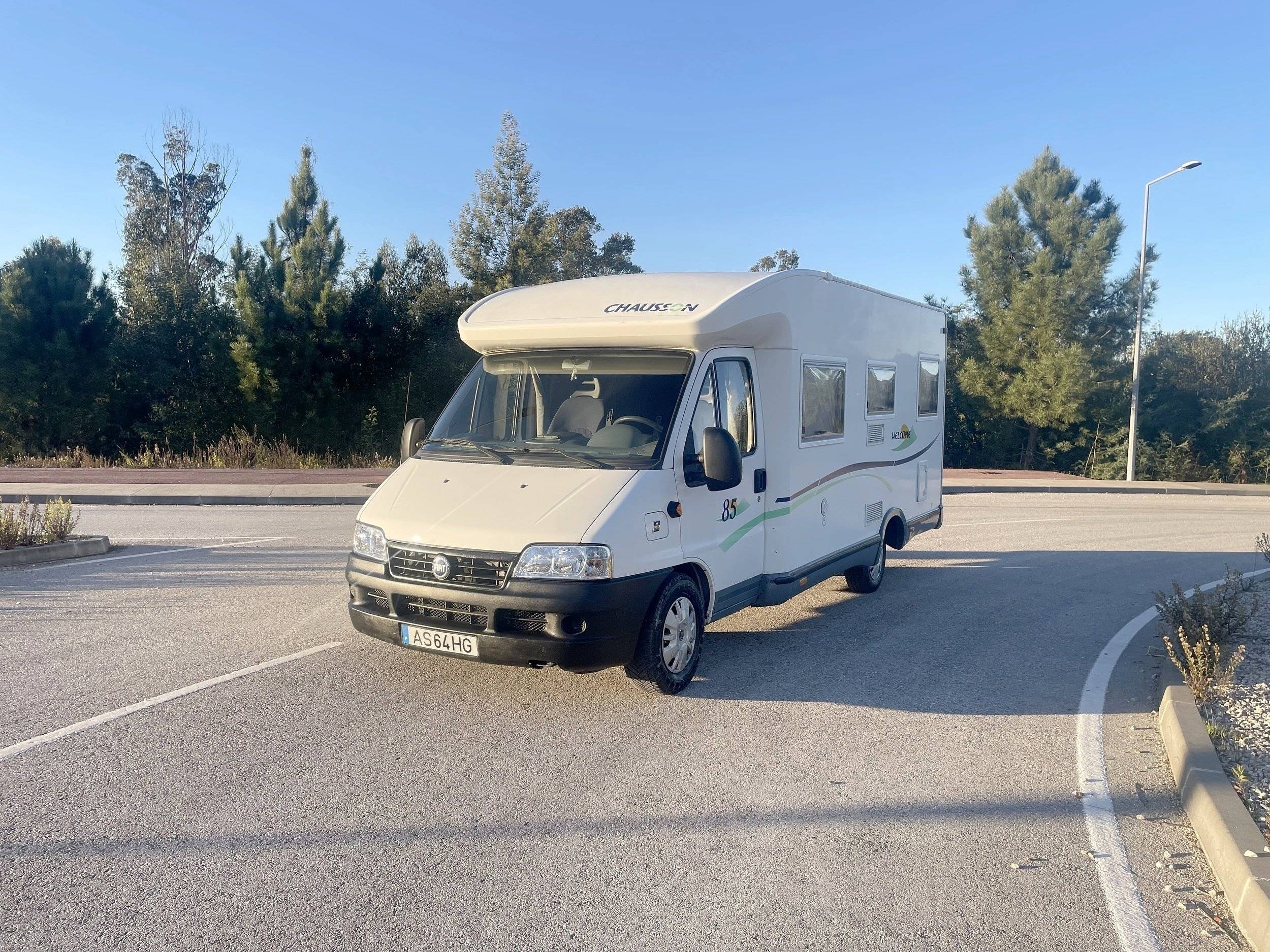 Vista de 3/4 Fiat - Yescapa